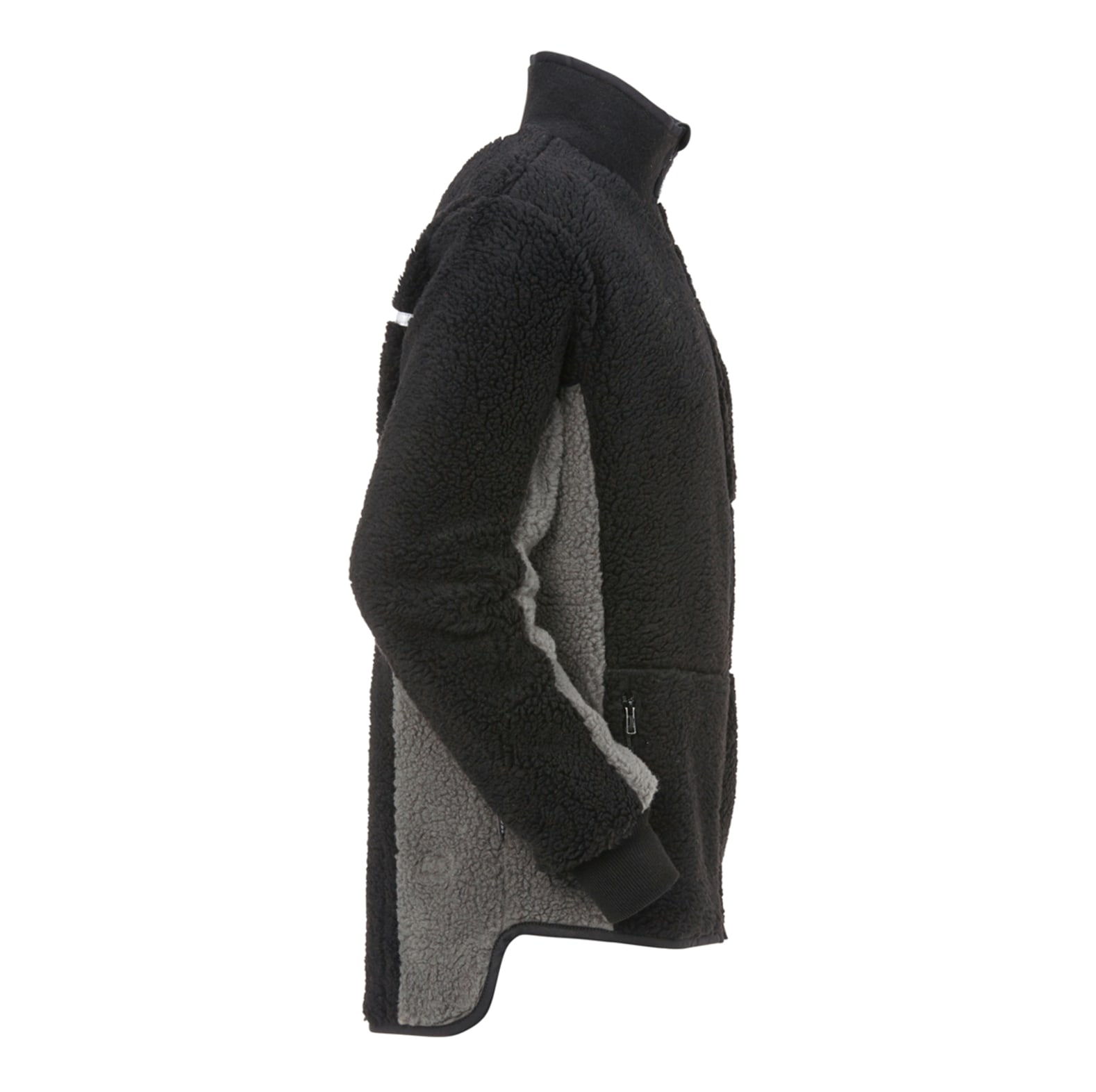 KOX Faserpelzjacke Schwarz/Grau - bei KOX online bestellen | XX76130