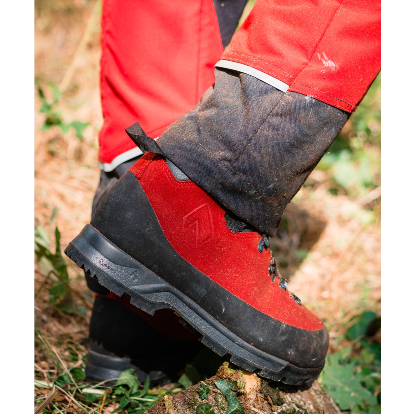 HAIX Schnittschutzstiefel Protector Forest 2.1 GTX mid rot - bei KOX online bestellen | XX73136