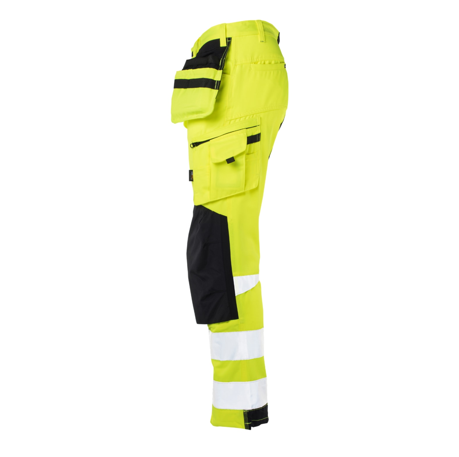Jobman Arbeitshose HiVis 2240 Stretch Gelb/Schwarz - bei KOX online bestellen | XXJB2240G