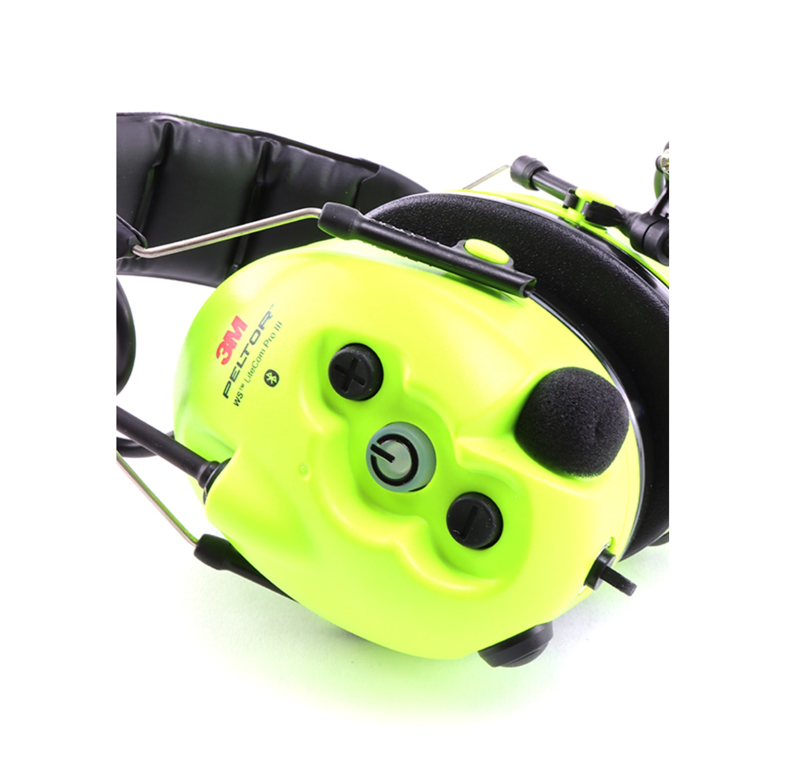 Casque 3M Peltor WS LiteCom Pro III GB/Protection auditive avec casque Vert Fluo avec serre-tte - commander en ligne chez KOX | XX74626