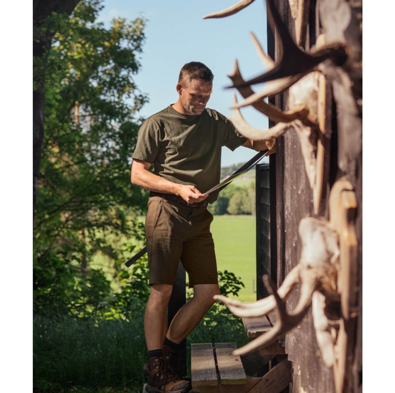 Seeland Outdoorhose kurz Rowan Pine Green - bei KOX online bestellen | XXSL1121828