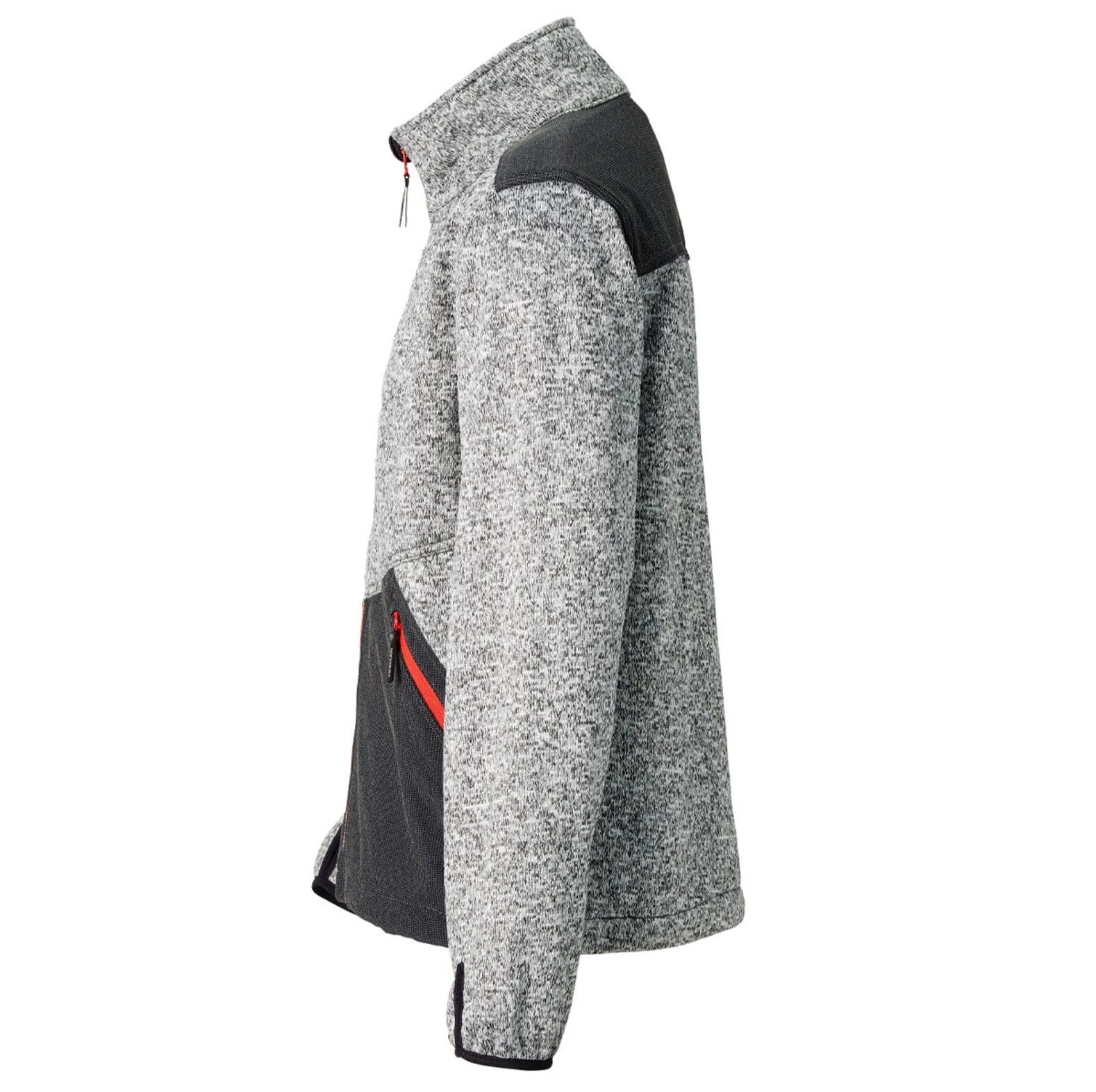 Jobman Softshelljacke 1247 Grau/Rot - bei KOX online bestellen | XXJB1247GR