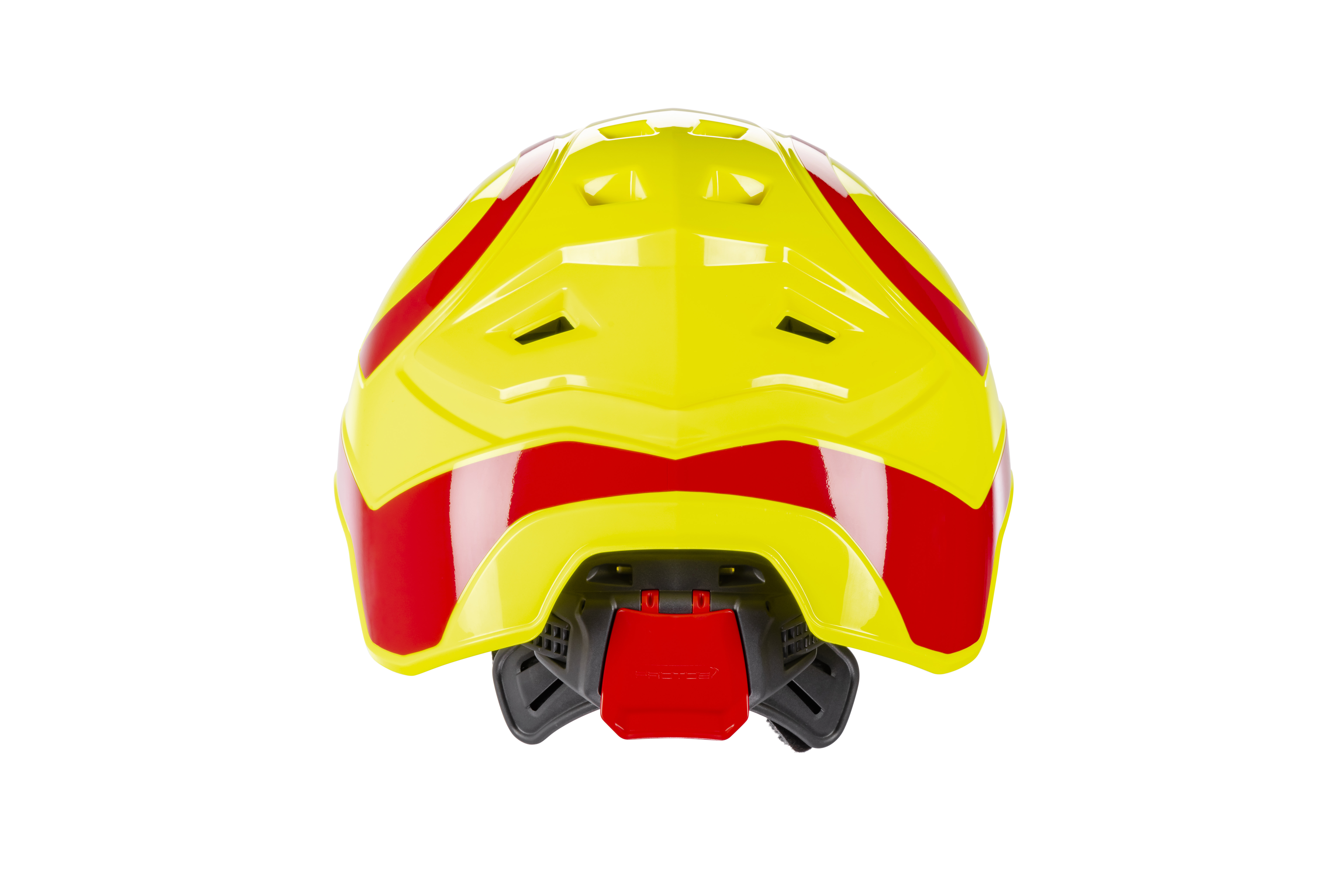 PROTOS Casque forestier / casque de protection KOX Integral Arborist F39 jaune fluo/rouge - commander en ligne chez KOX | XX74133
