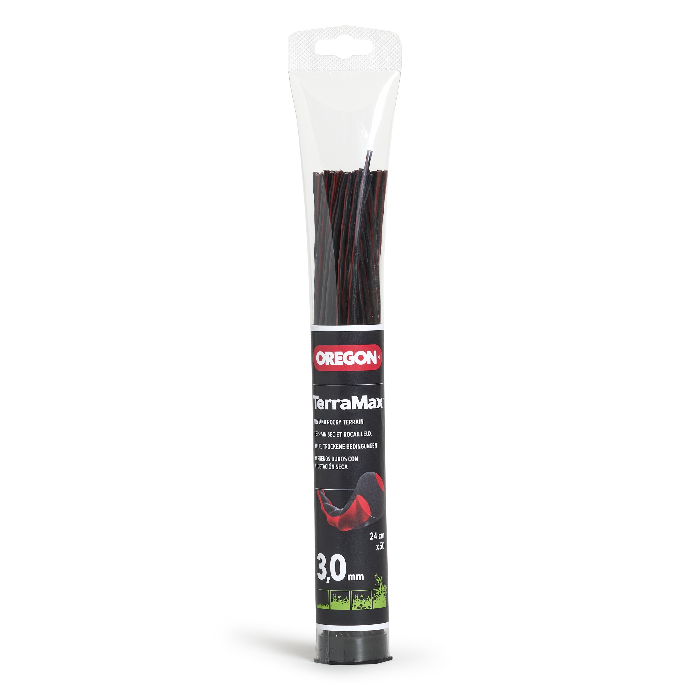 Fil de d�broussailleuse Oregon Terramax, 3, 0 mm x 24 cm 50 pi�ces - commander en ligne chez KOX | 636768