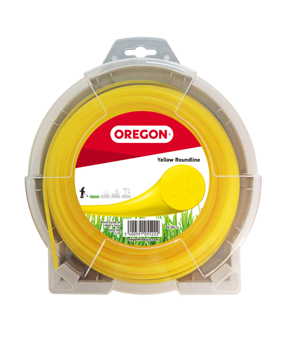 Oregon geel bosmaaierdraad rond / trimmerdraad Yellow Roundline - bij KOX online bestellen | 69-Y-000