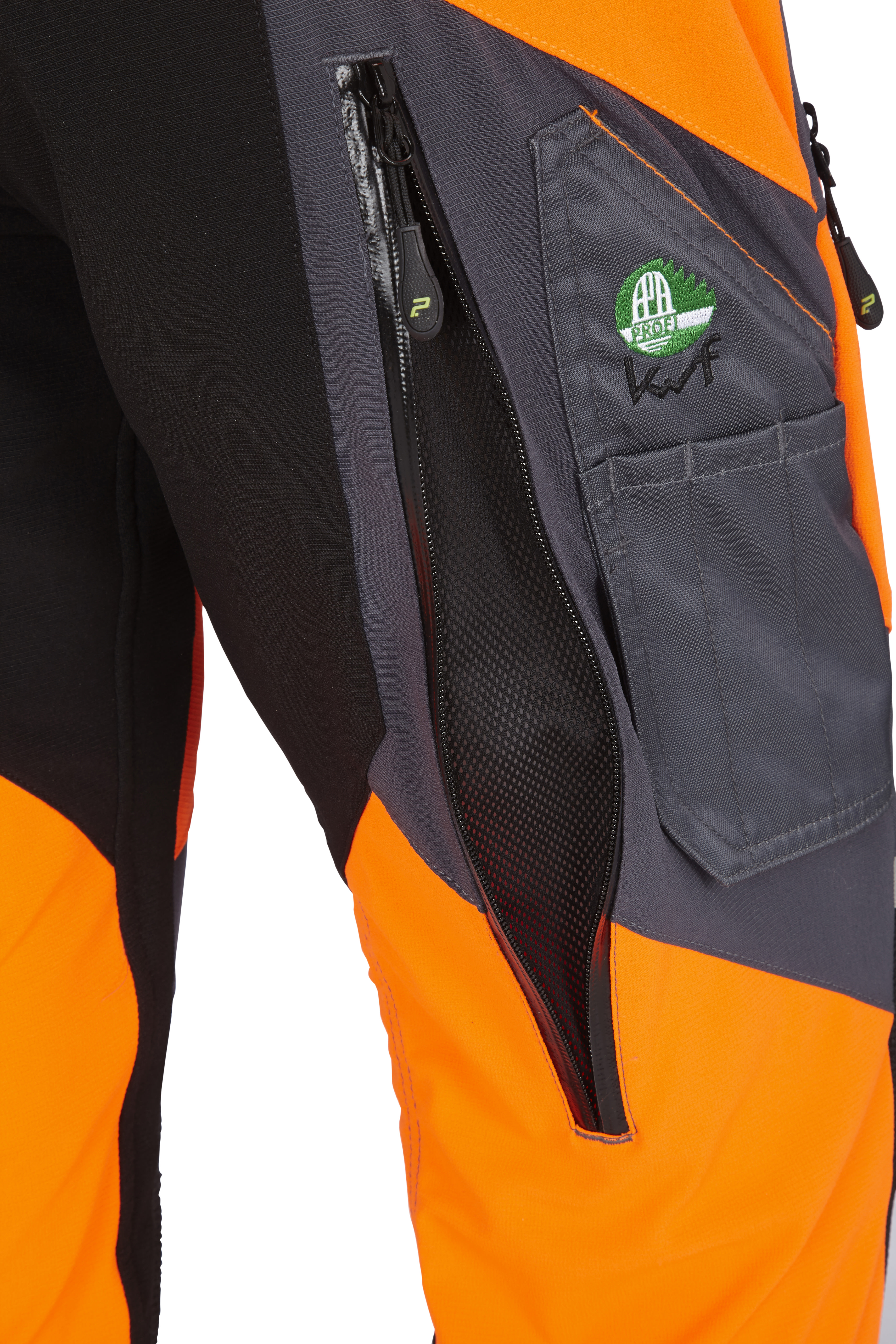 PSS Schnittschutzhose X-treme Air Orange/Grau - bei KOX online bestellen | XX71210