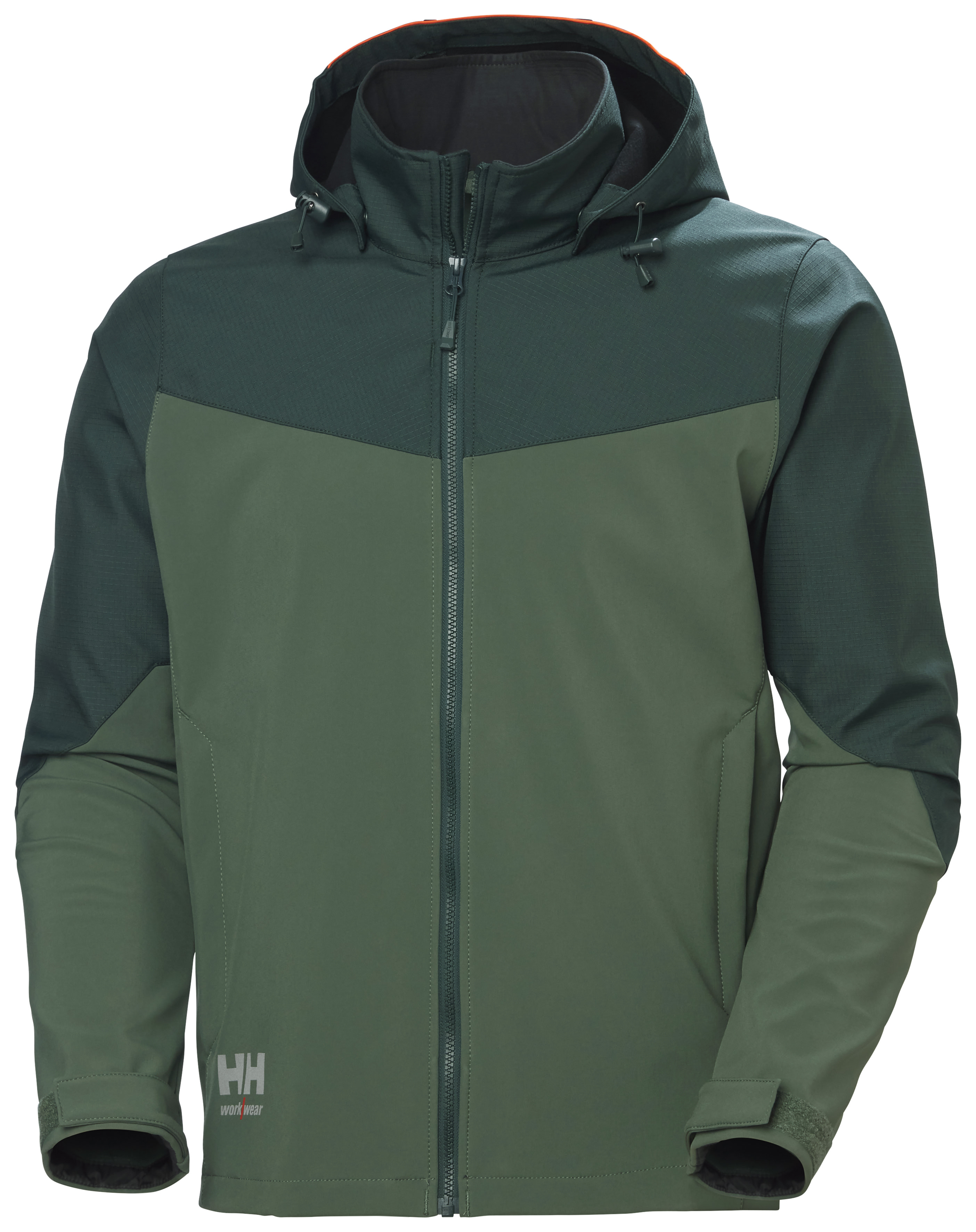 Helly Hansen Softshelljacke Oxford Hooded Spruce / Darkest Spruce - bei KOX online bestellen | XXHH74290GR