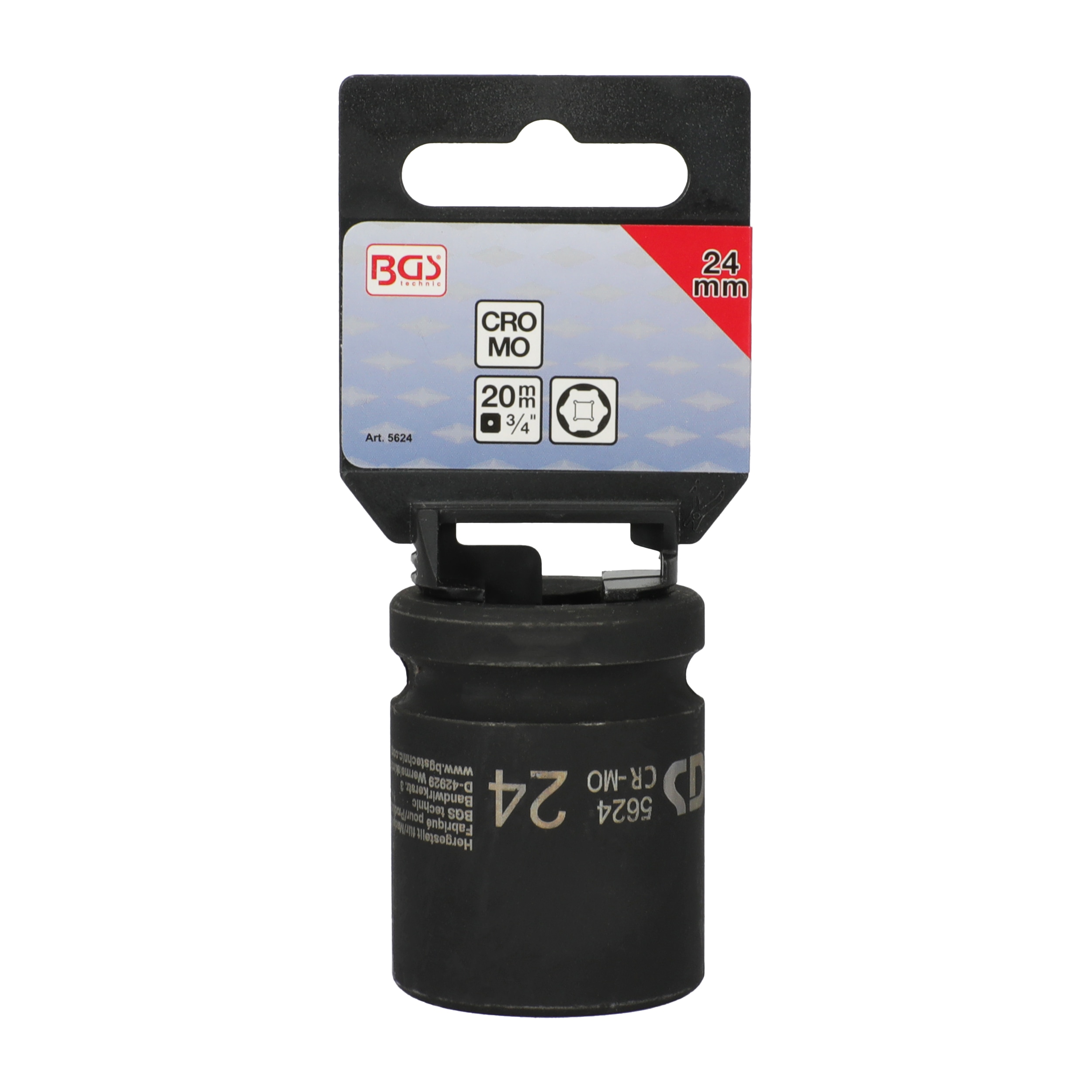 Slagmoerdop 24 mm 3/4'' - bij KOX online bestellen | XX9769