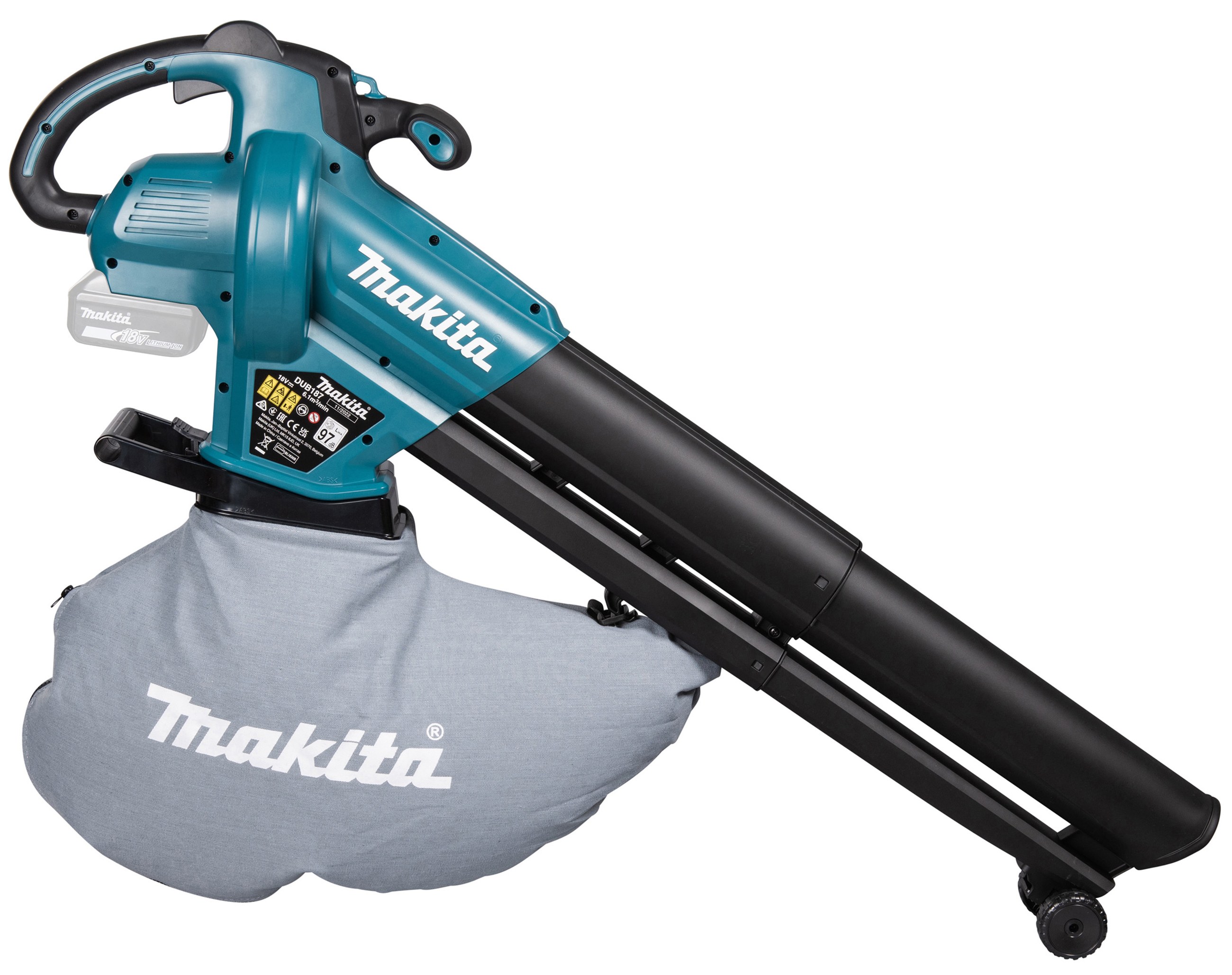 Makita Akku-Laubbl�ser und -sauger DUB187Z 18V 64 m/s - bei KOX online bestellen | XXDUB187Z