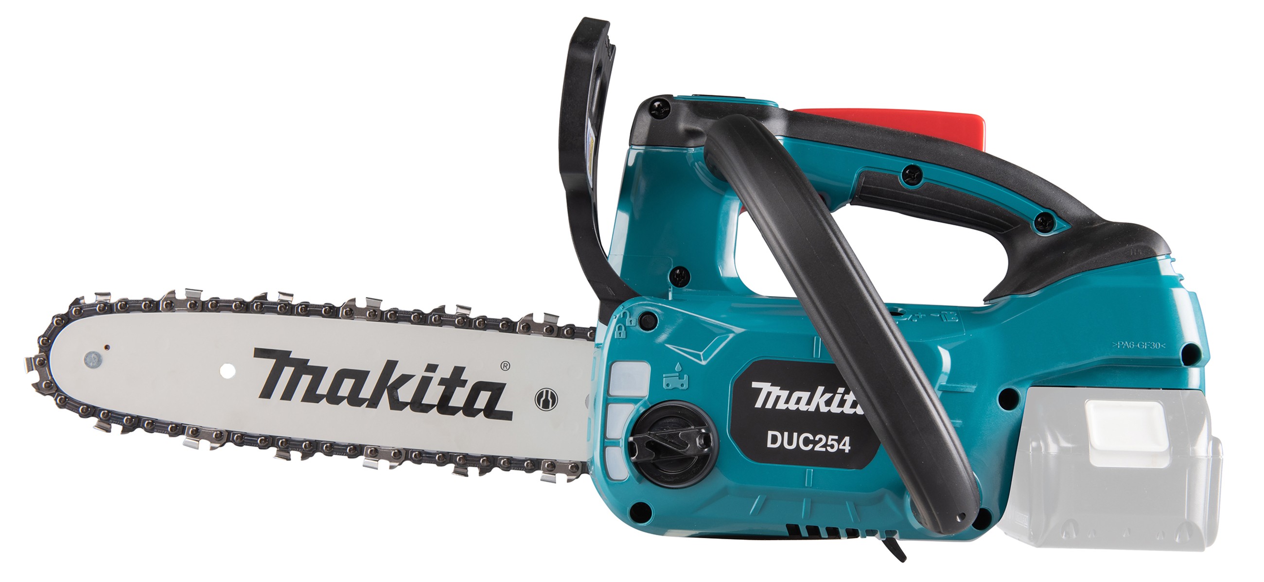 Makita Top Handle Akku Kettens�ge / Motors�ge DUC254Z 18 V, 24 m/s, 25 cm - bei KOX online bestellen | XXDUC254Z-25