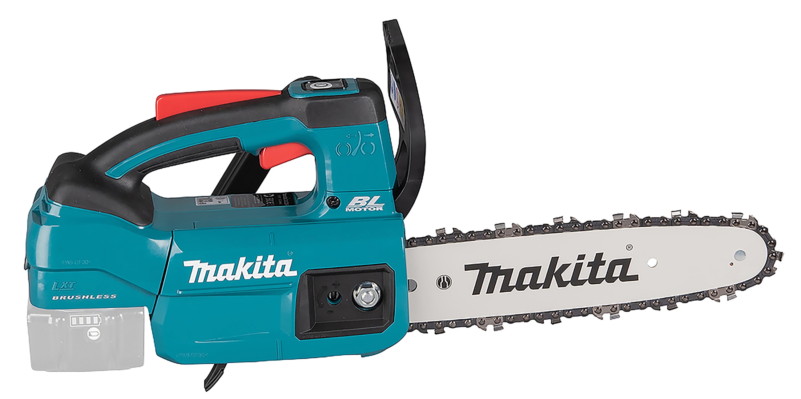 Makita Top Handle Akku Kettens�ge / Motors�ge DUC254Z 18 V, 24 m/s, 25 cm - bei KOX online bestellen | XXDUC254Z-25