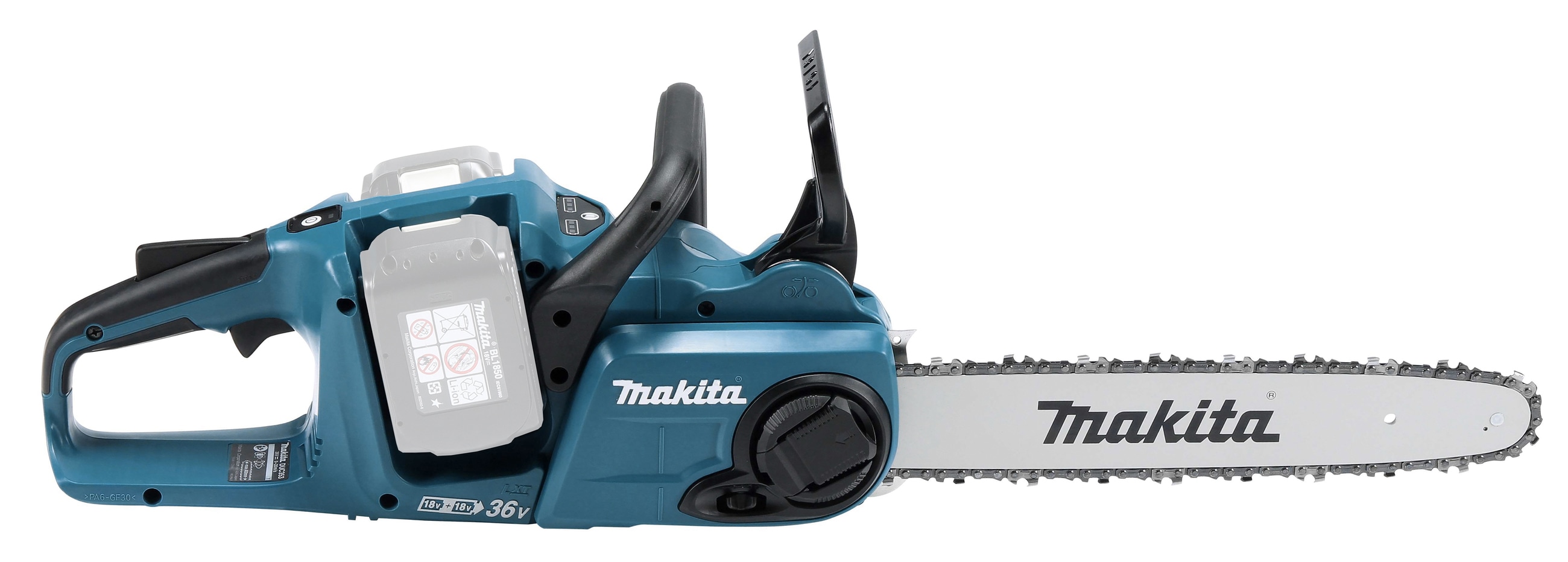 Makita Akku Kettensge / Motorsge DUC353Z 2x18V 35cm - bei KOX online bestellen | XXDUC353Z-35