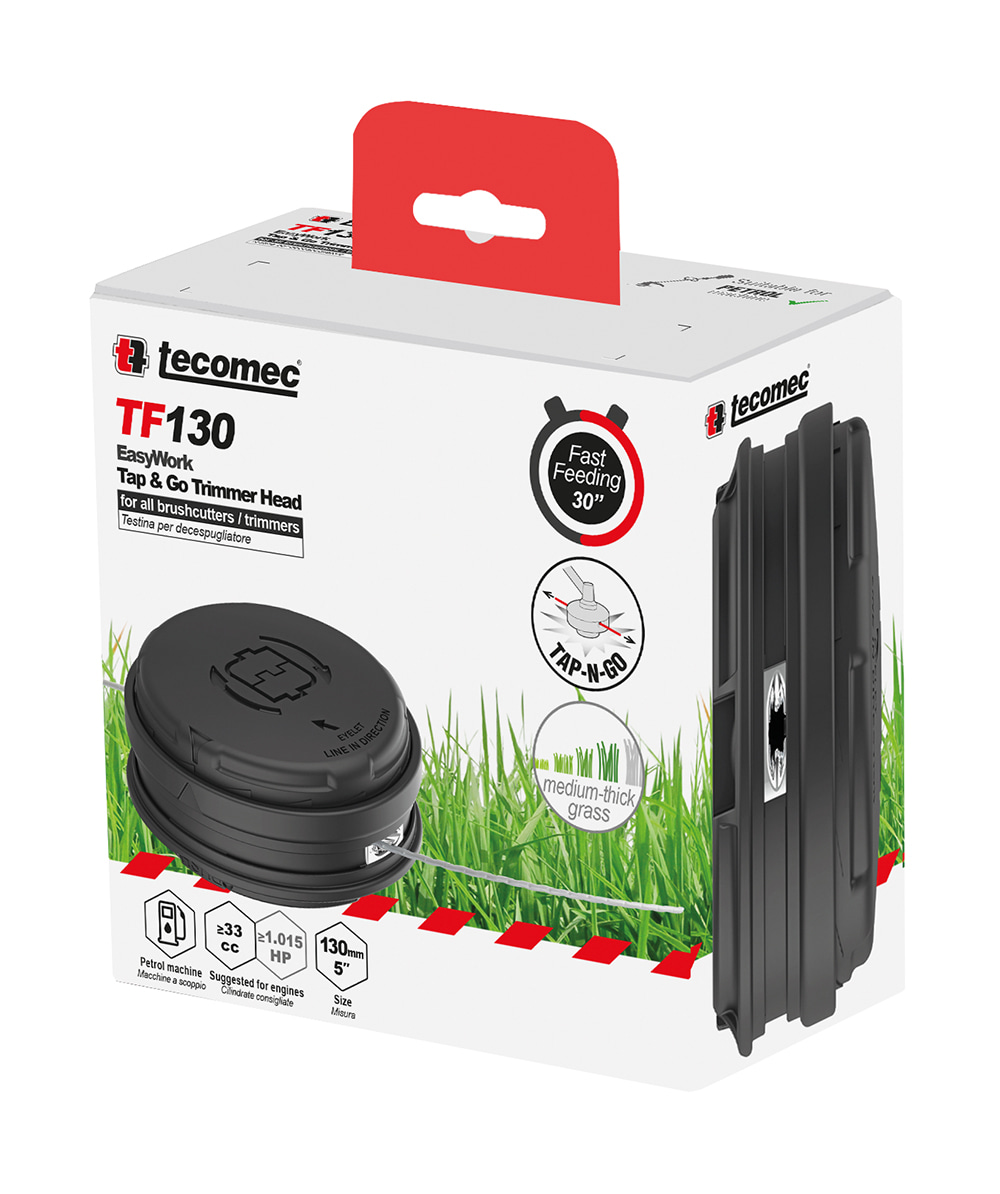 T�te de fil Tecomec Easy Work TF 130 M8 x 1, 25 LHM et M10 x 1, 25 LHF - commander en ligne chez KOX | XX50739186