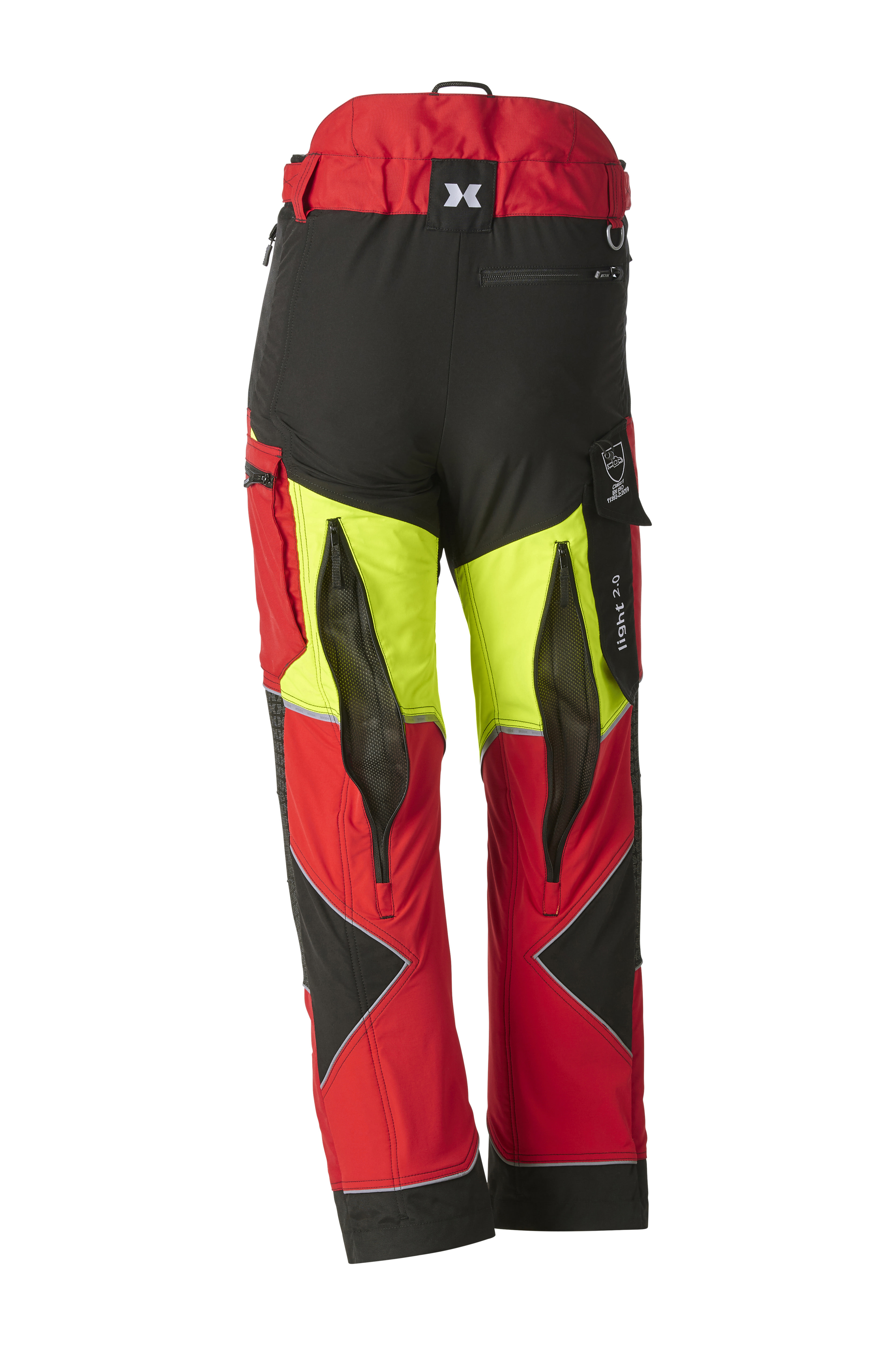 KOX Schnittschutzhose Light 2.0 Rot/Gelb - bei KOX online bestellen | XX71237-110