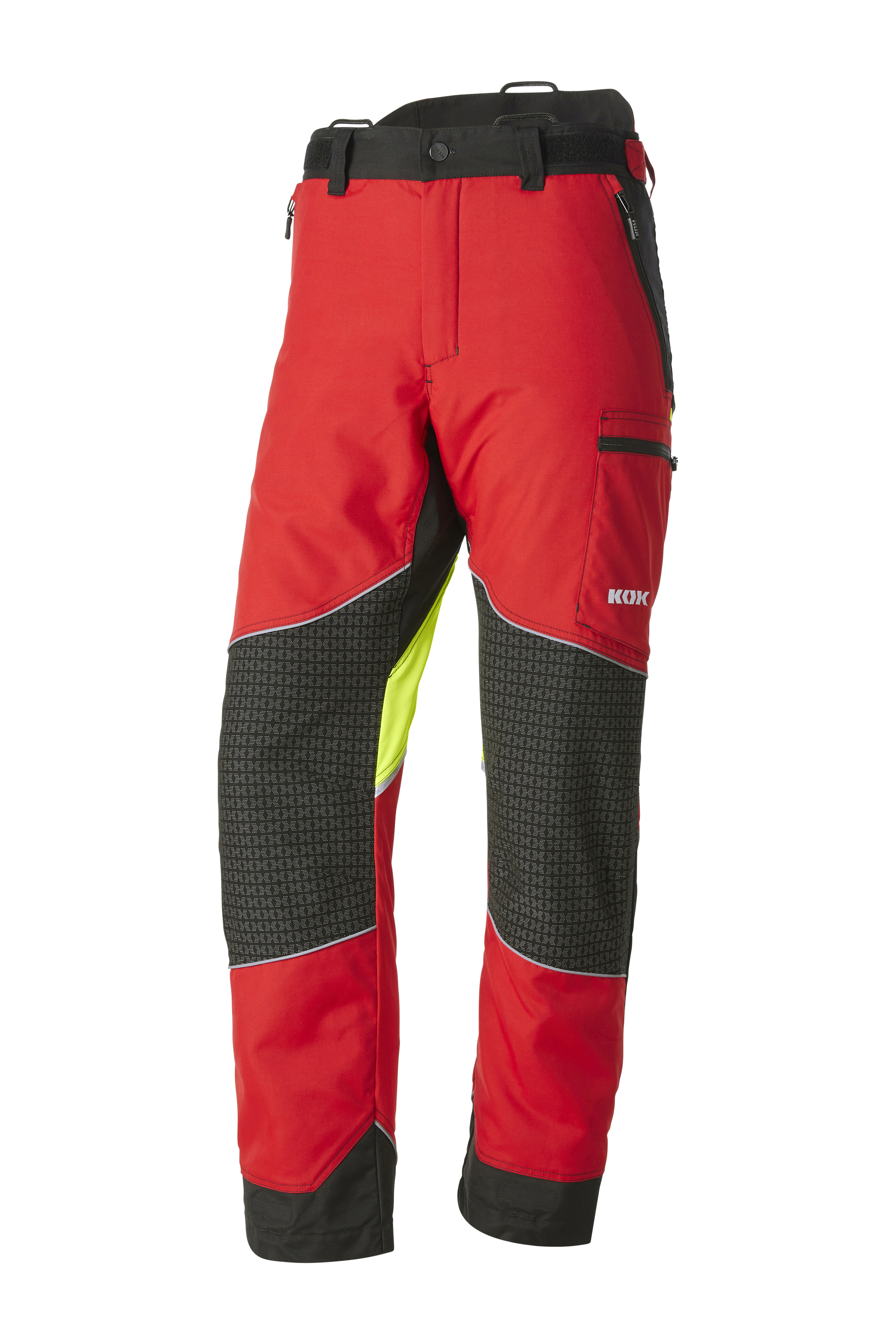 KOX Schnittschutzhose Light 2.0 Rot/Gelb - bei KOX online bestellen | XX71237-110