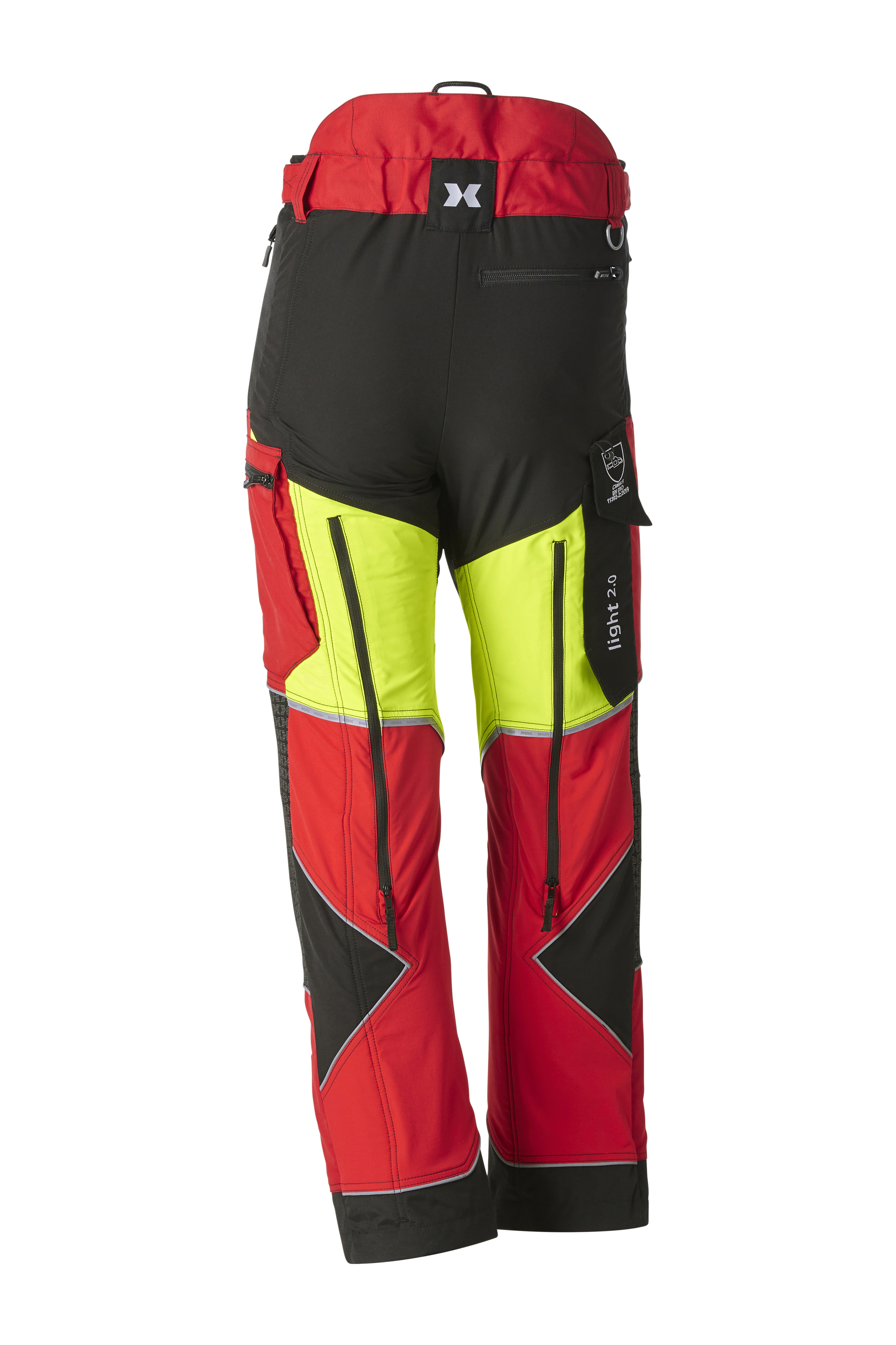 KOX Schnittschutzhose Light 2.0 Rot/Gelb - bei KOX online bestellen | XX71237-110