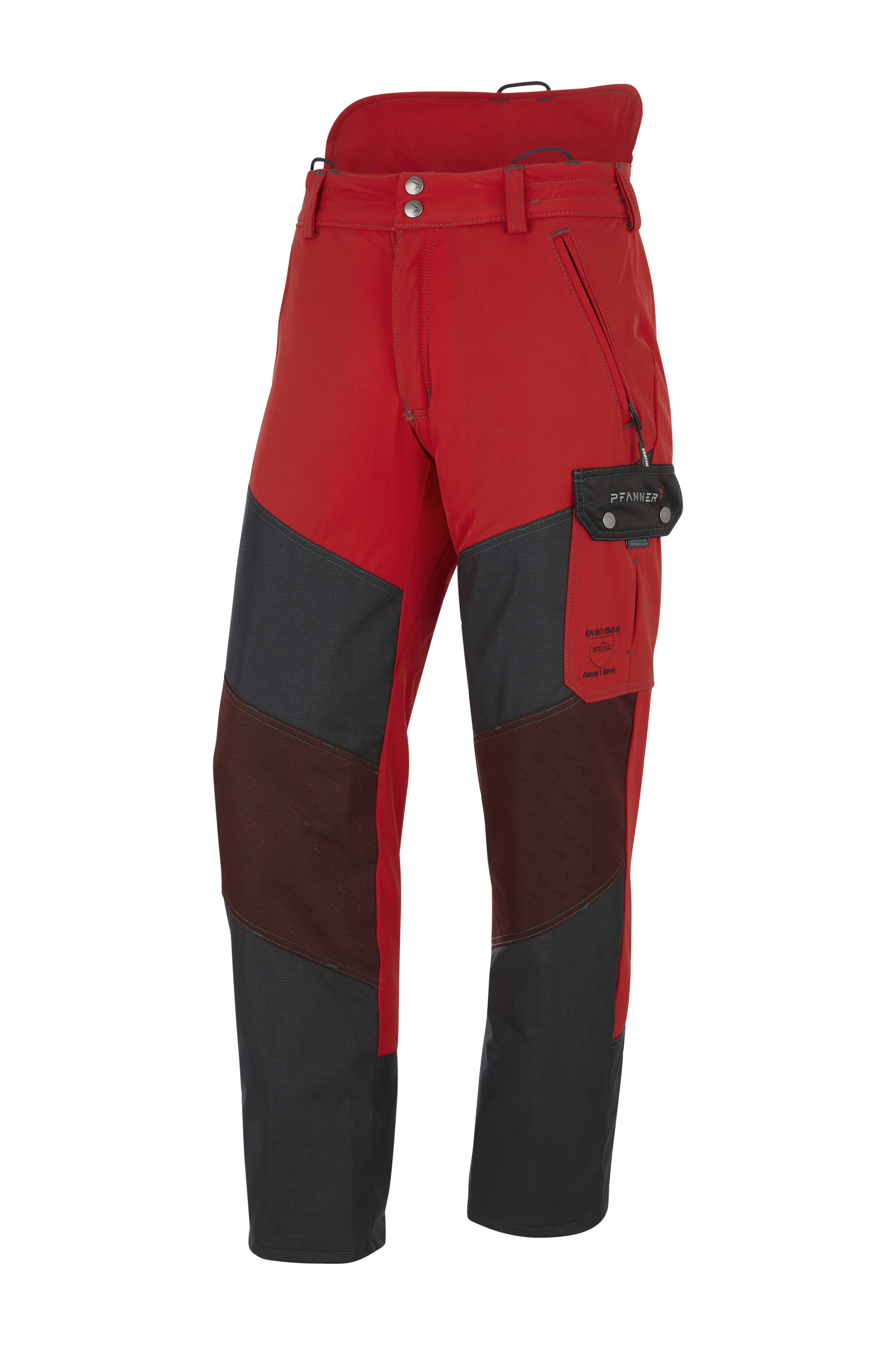 PFANNER Gladiator� Keprotec 2.5 Schnittschutzhose Rot - bei KOX online bestellen | XX71241
