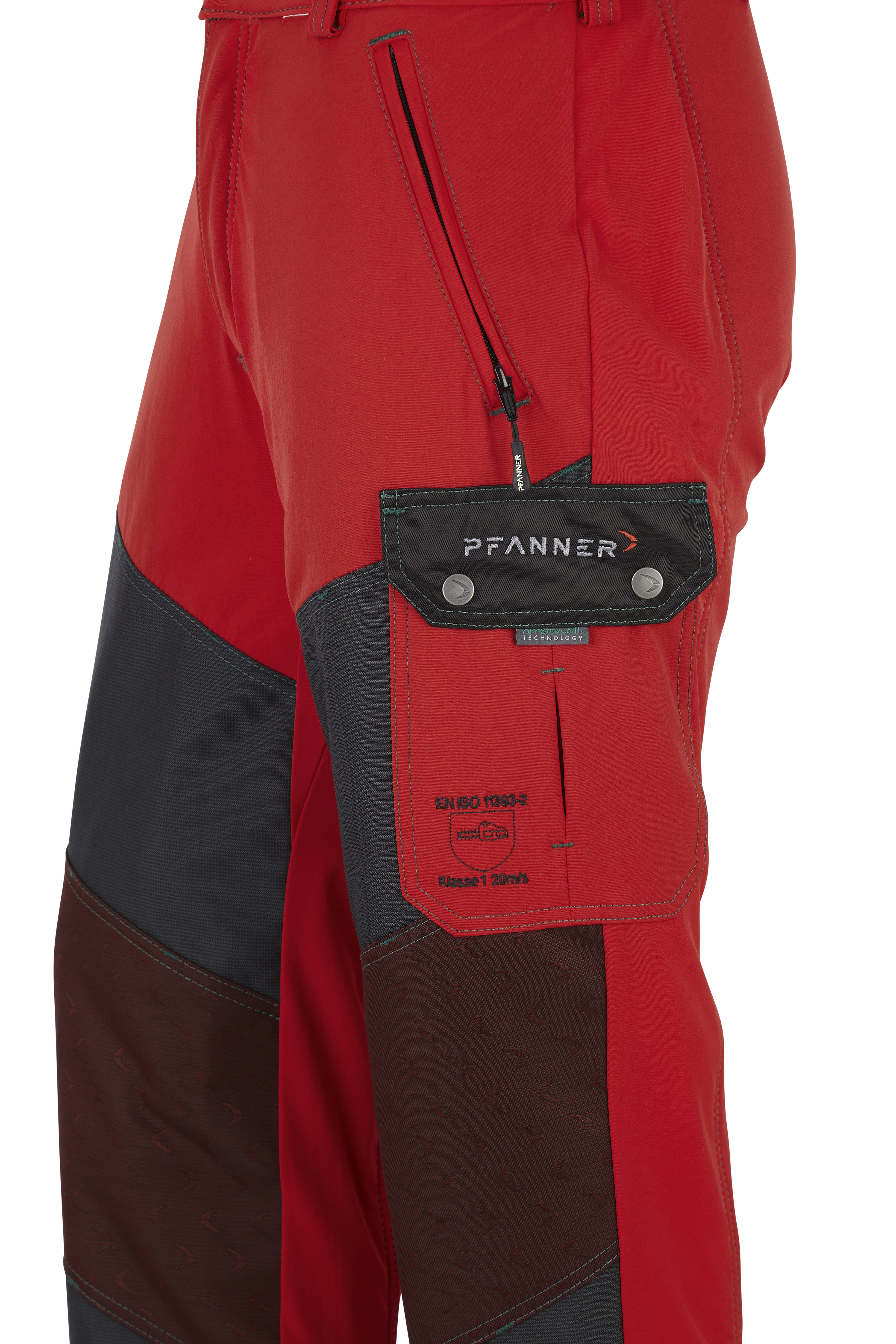 PFANNER Gladiator� Keprotec 2.5 Schnittschutzhose Rot - bei KOX online bestellen | XX71241