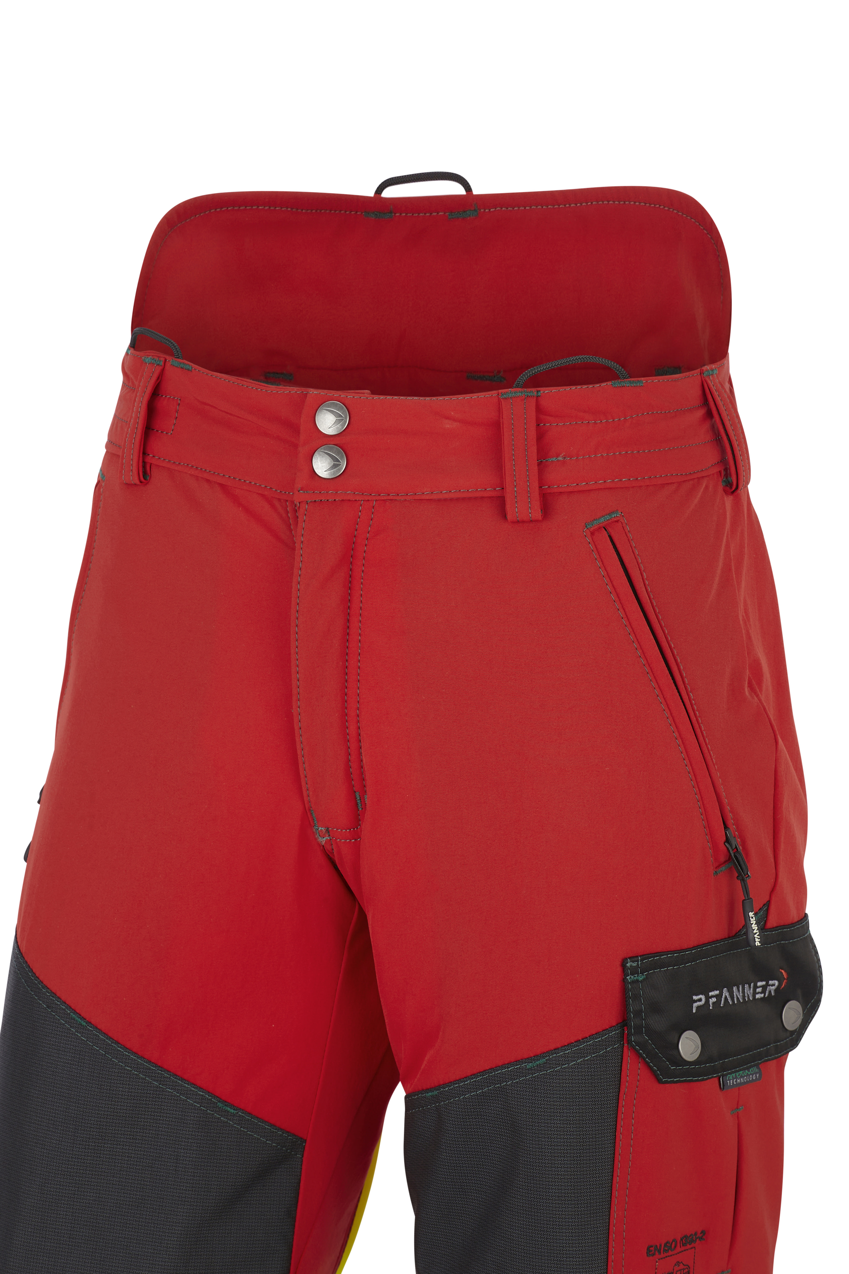 PFANNER Gladiator� Keprotec 2.5 Schnittschutzhose Rot - bei KOX online bestellen | XX71241