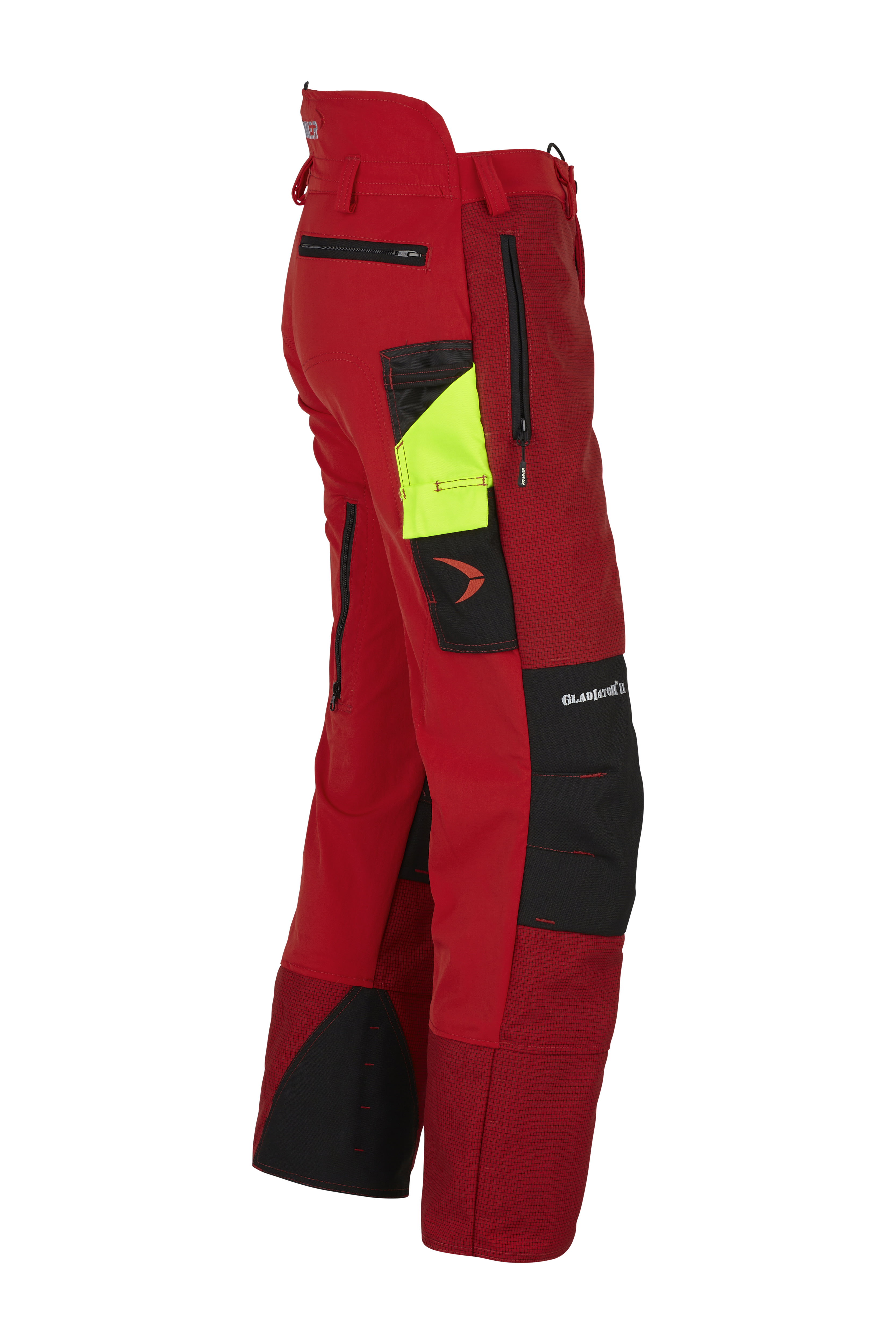 PFANNER Schnittschutzhose Gladiator II Typ A 2.5 Rot - bei KOX online bestellen | XX71242