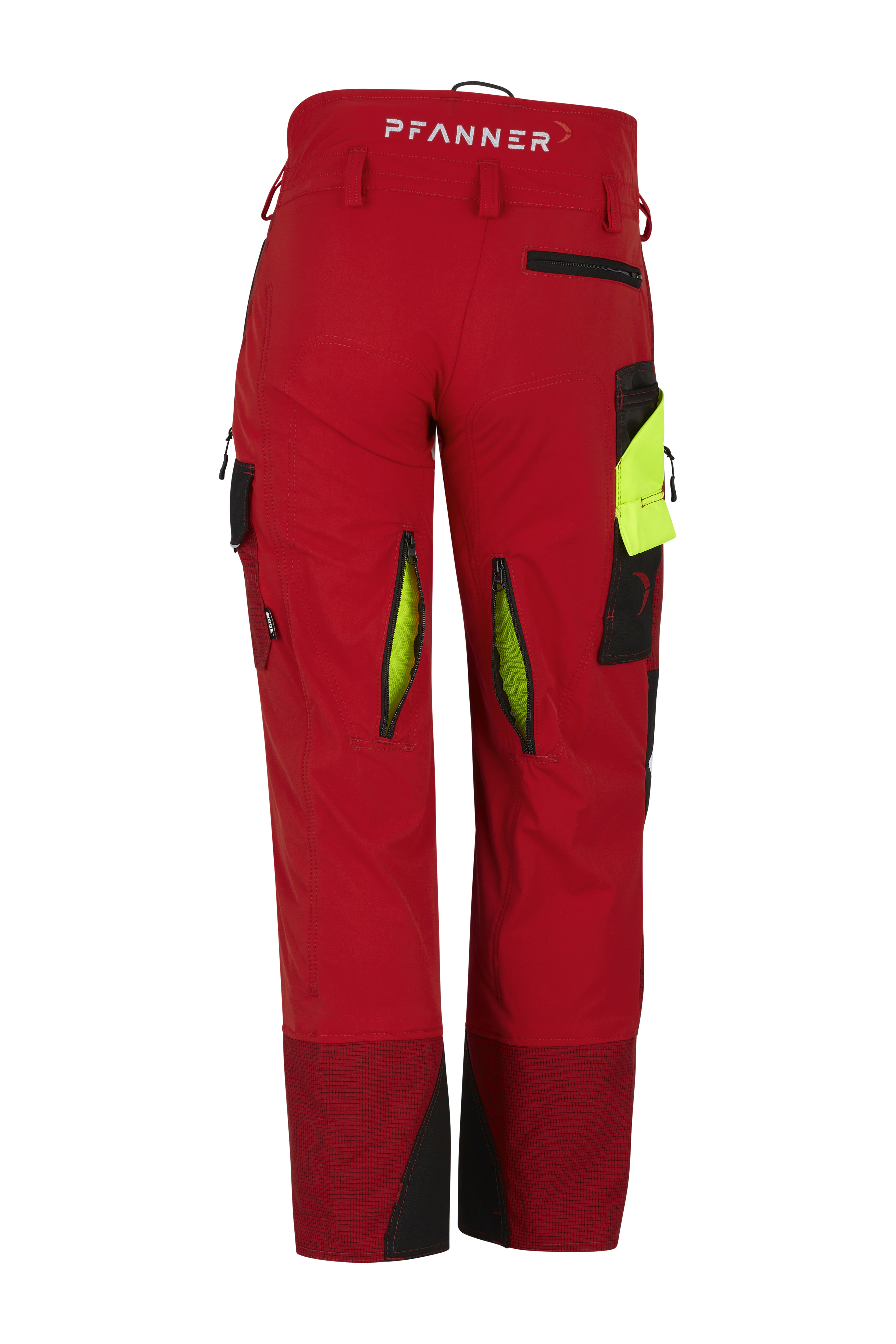 PFANNER Schnittschutzhose Gladiator II Typ A 2.5 Rot - bei KOX online bestellen | XX71242