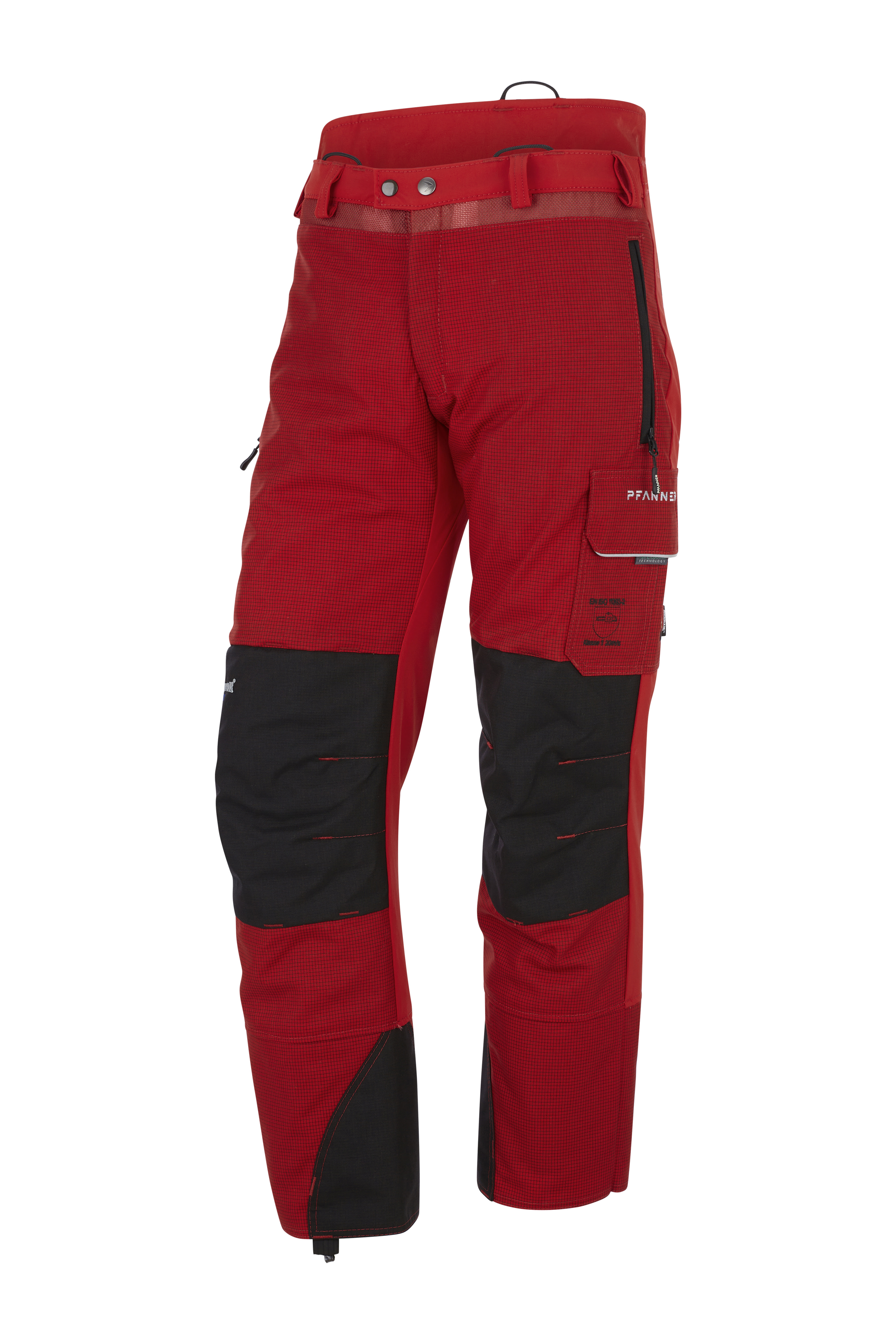 PFANNER Schnittschutzhose Ventilation Typ A 2.5 Rot - bei KOX online bestellen | XX71243