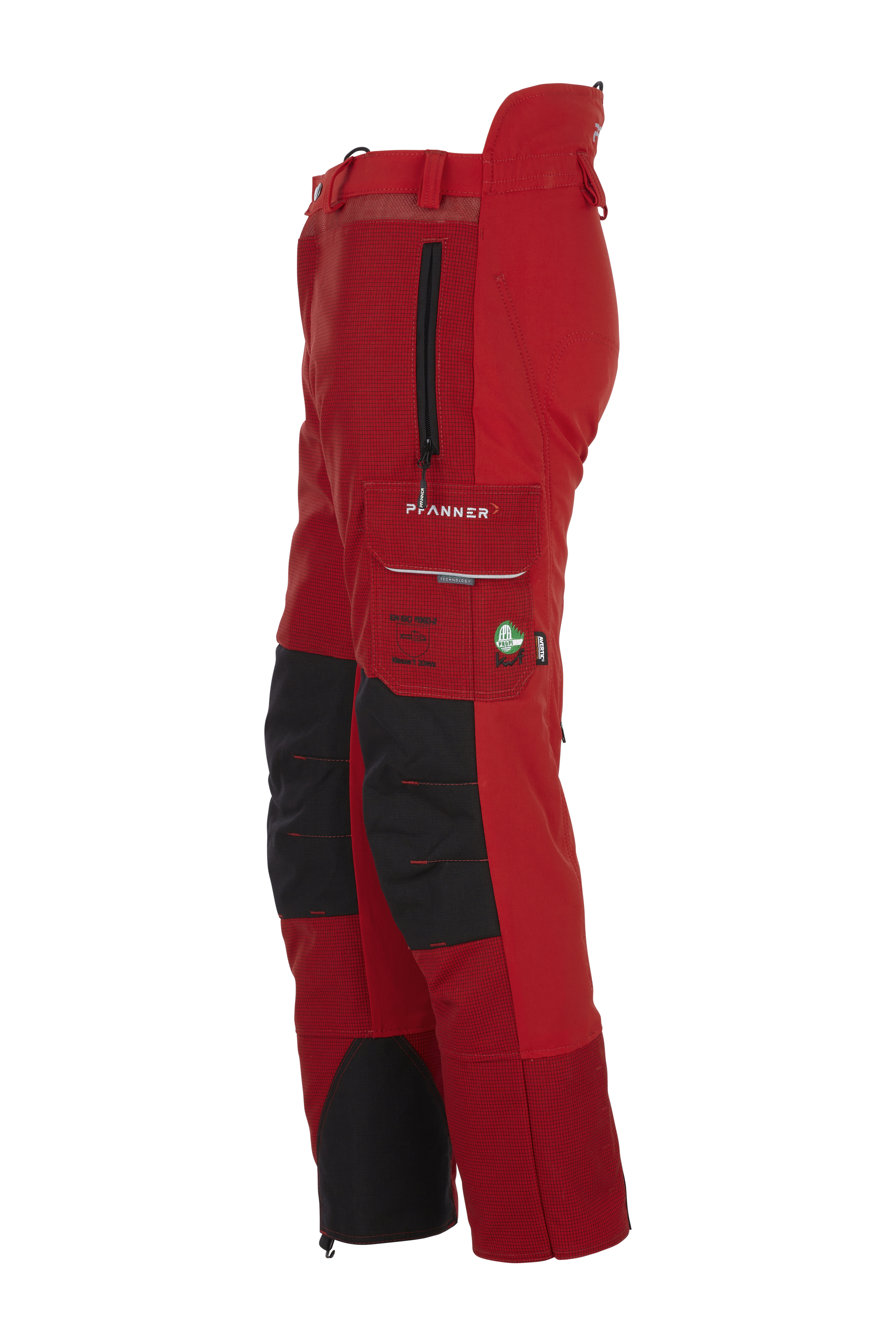 PFANNER Schnittschutzhose Ventilation Typ A 2.5 Rot - bei KOX online bestellen | XX71243