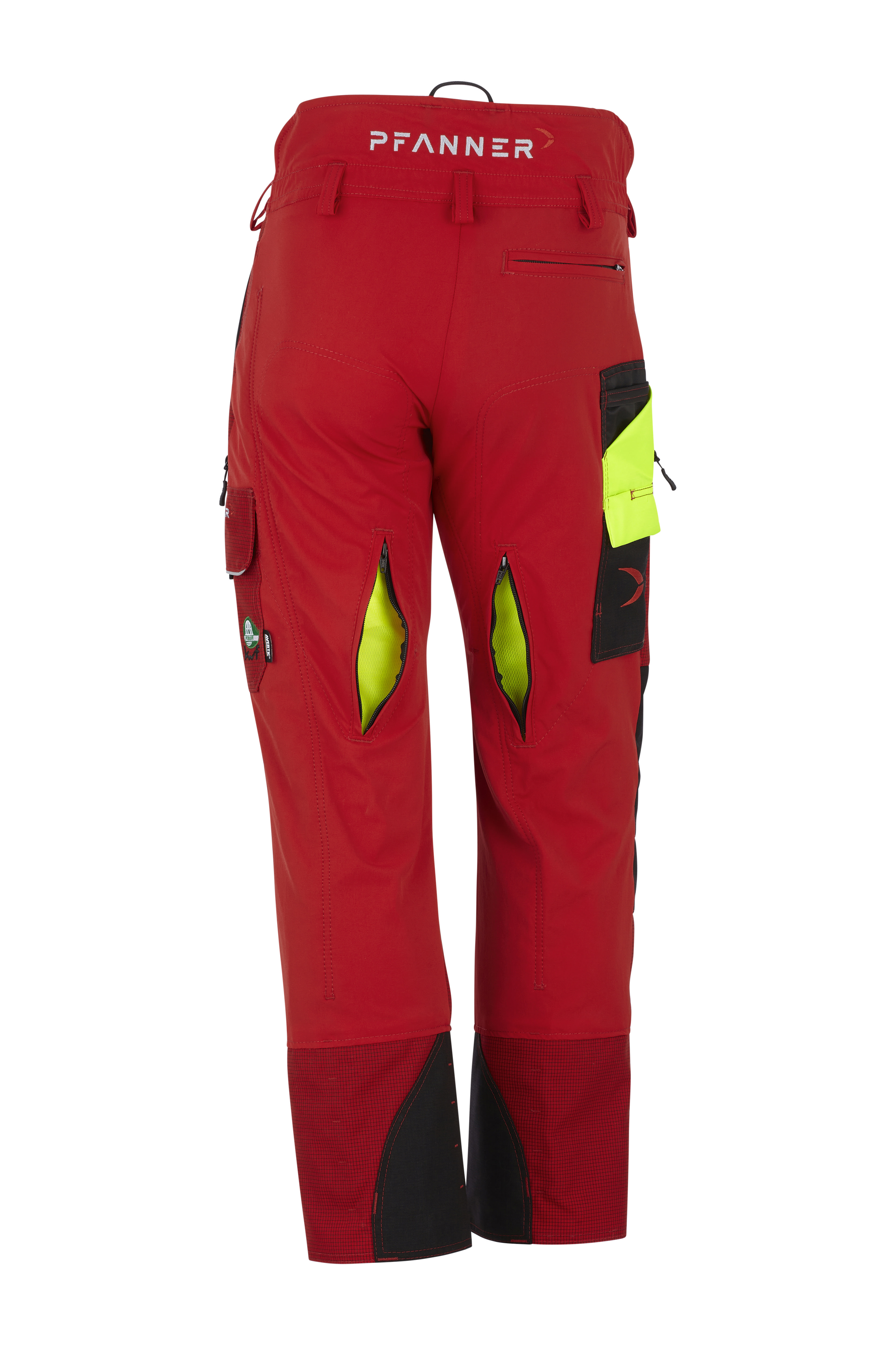 PFANNER Schnittschutzhose Ventilation Typ A 2.5 Rot - bei KOX online bestellen | XX71243
