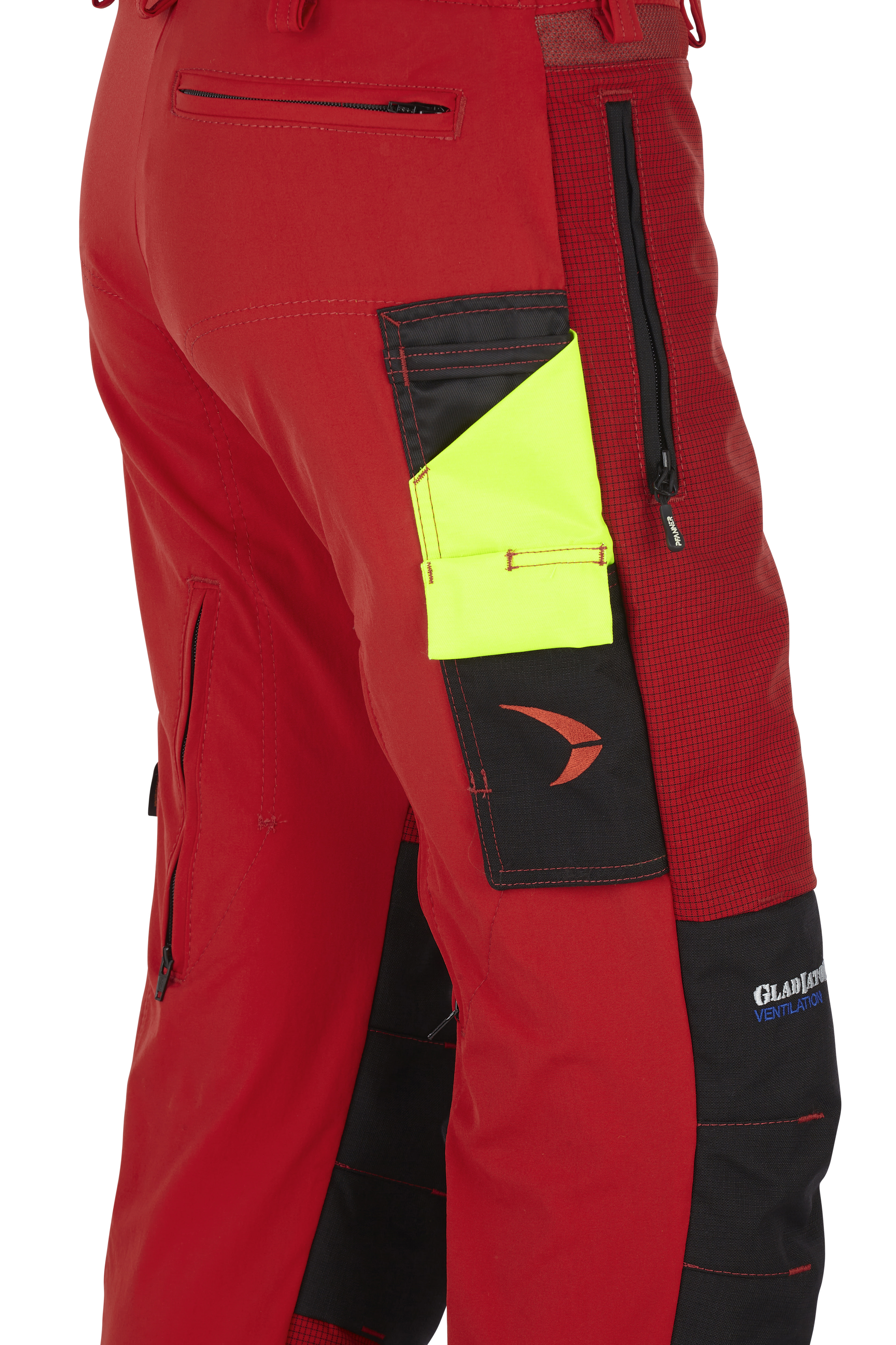 PFANNER Schnittschutzhose Ventilation Typ A 2.5 Rot - bei KOX online bestellen | XX71243