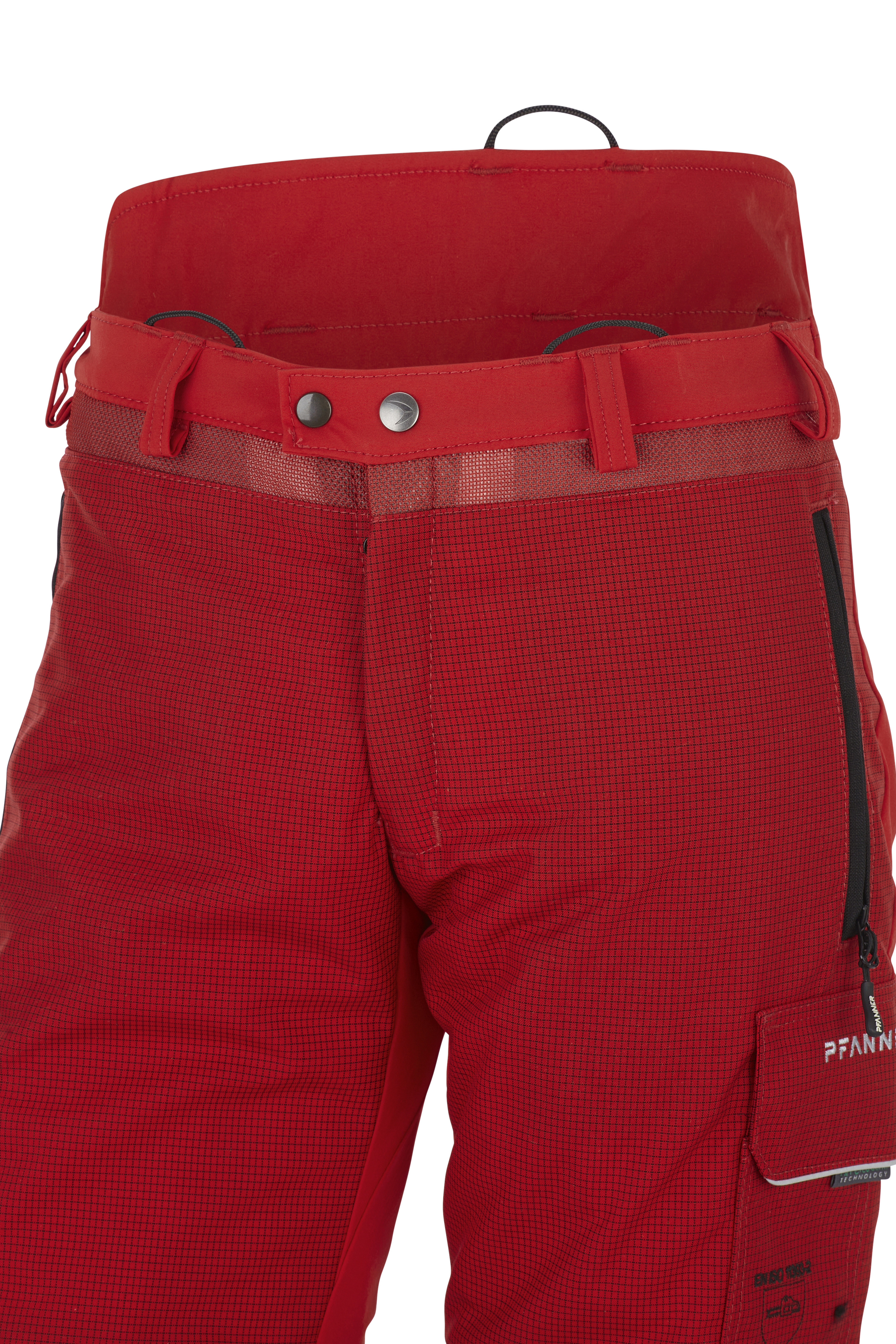 PFANNER Schnittschutzhose Ventilation Typ A 2.5 Rot - bei KOX online bestellen | XX71243