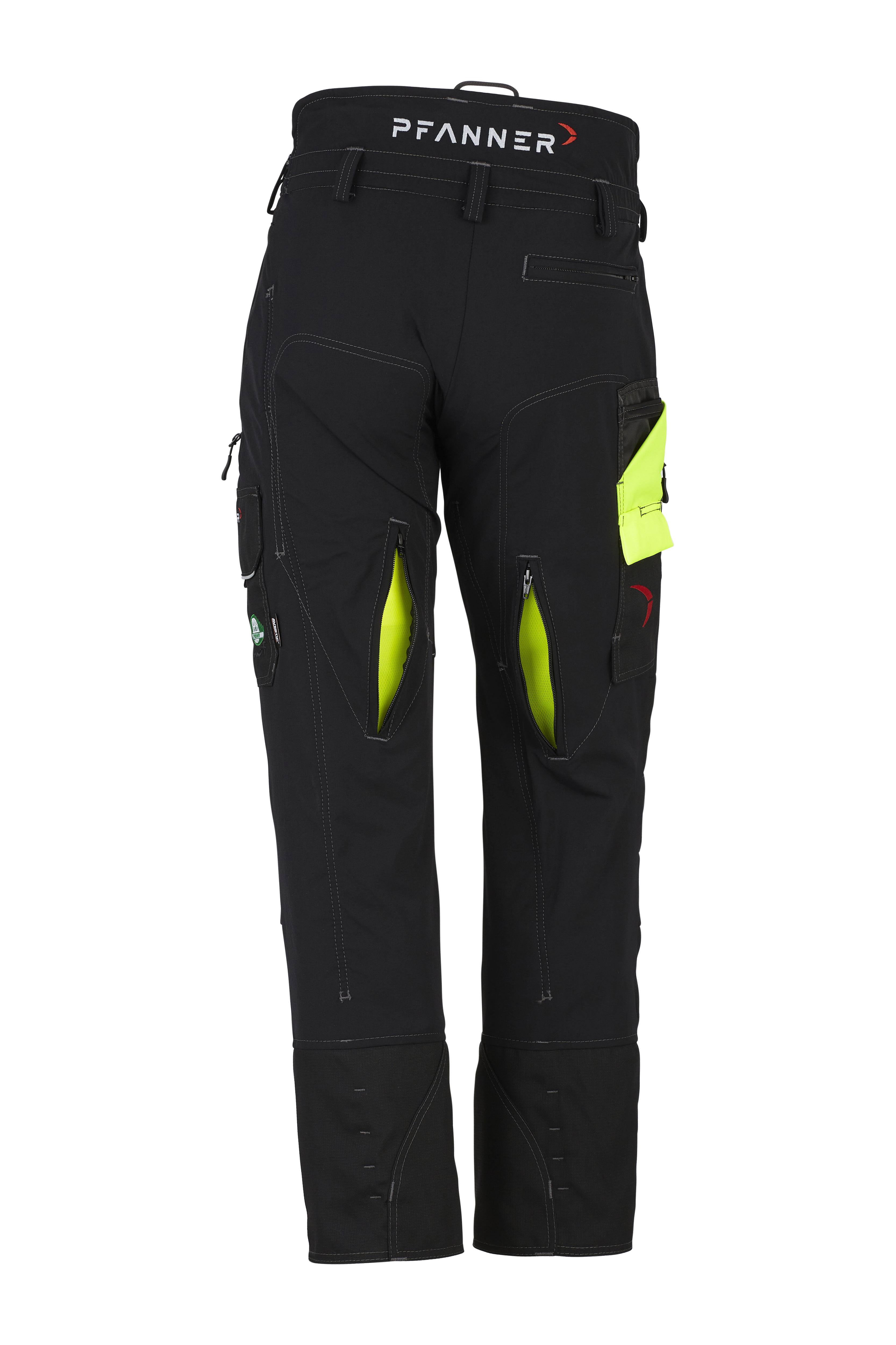 PFANNER Schnittschutzhose Ventilation Typ A 2.5 Schwarz - bei KOX online bestellen | XX71244