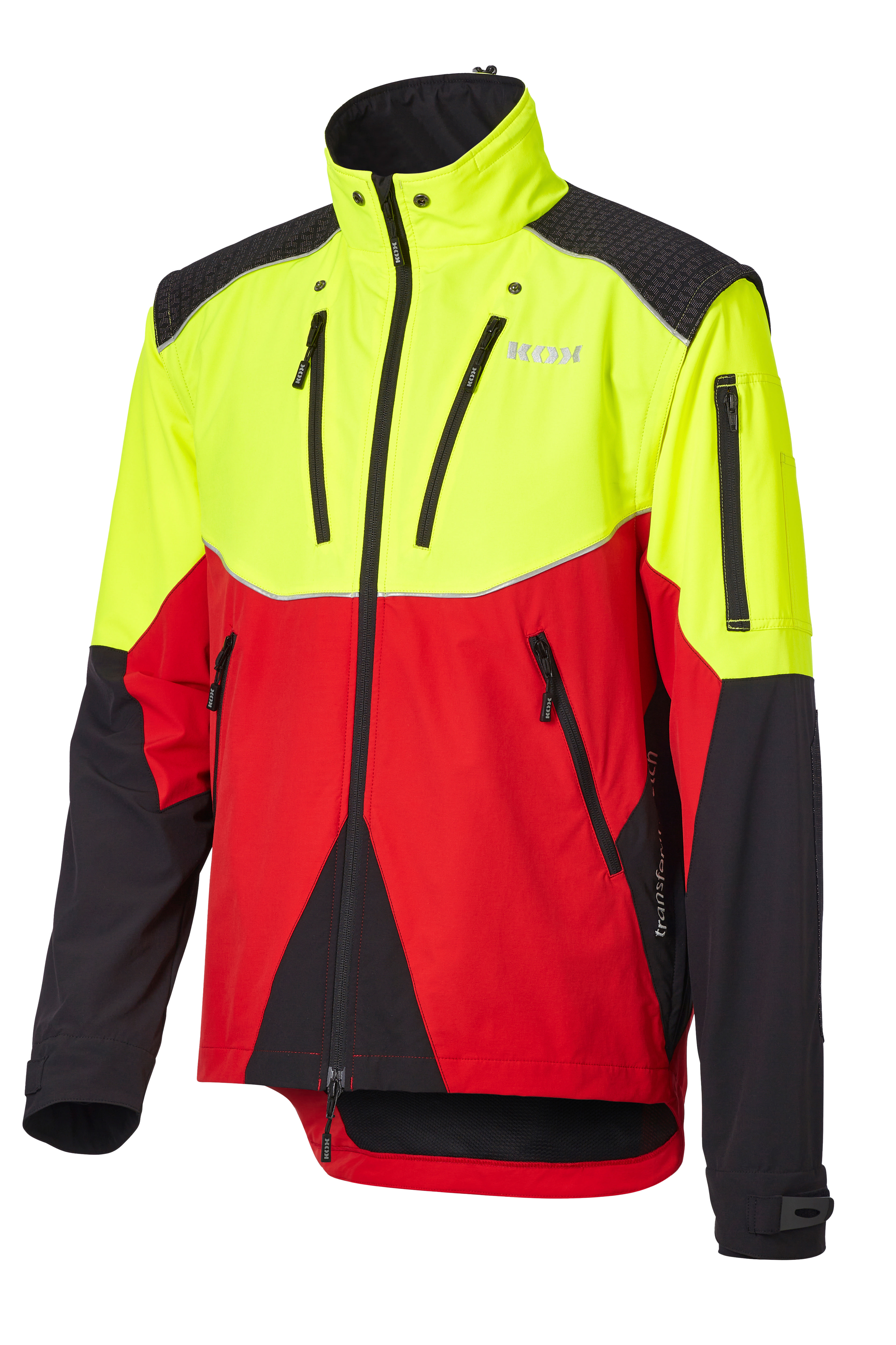 KOX Forstjacke Transform Stretch Rot/Gelb - bei KOX online bestellen | XX71434