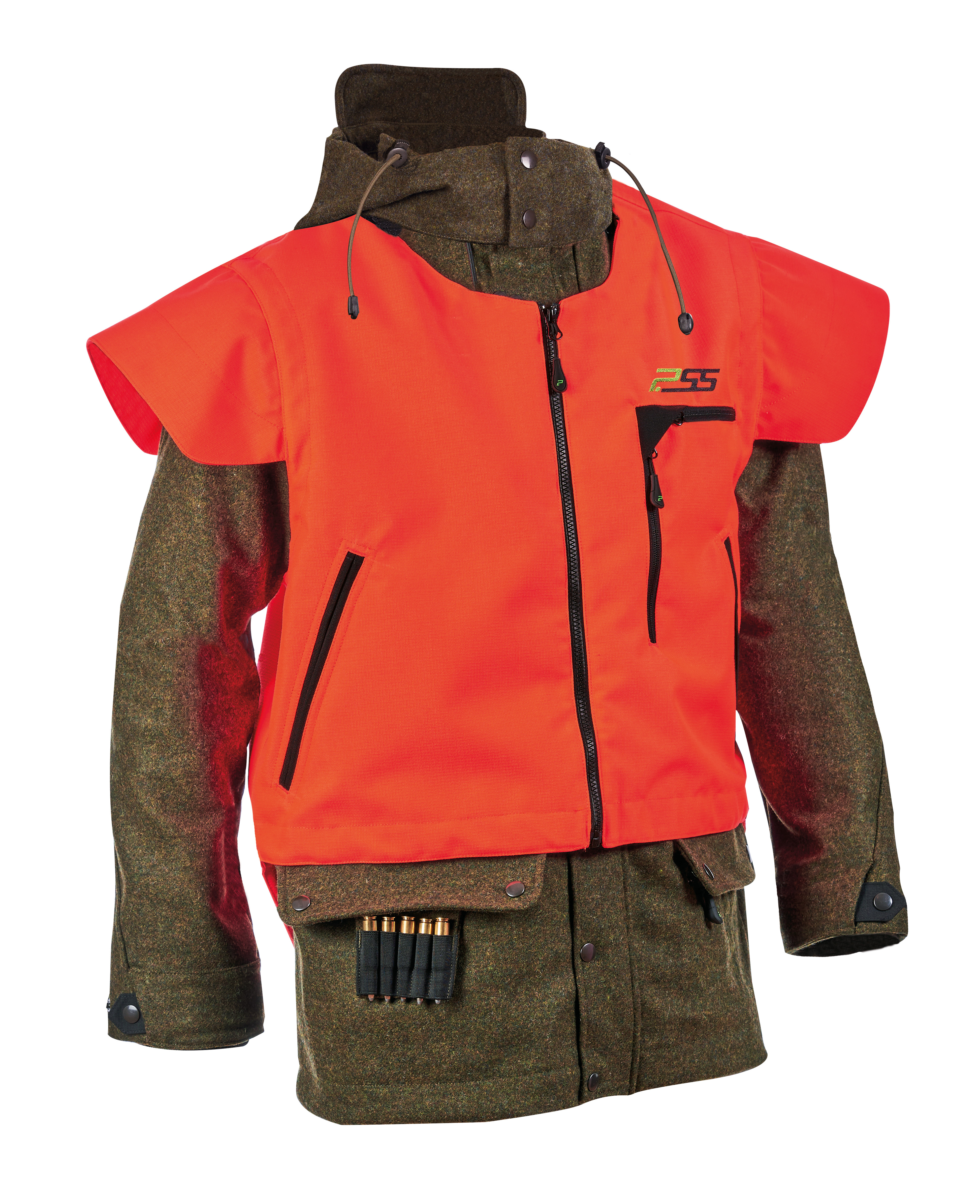 PSS Signal Cordura Weste X-treme EN 20471 Neonrot - bei KOX online bestellen | XX71436