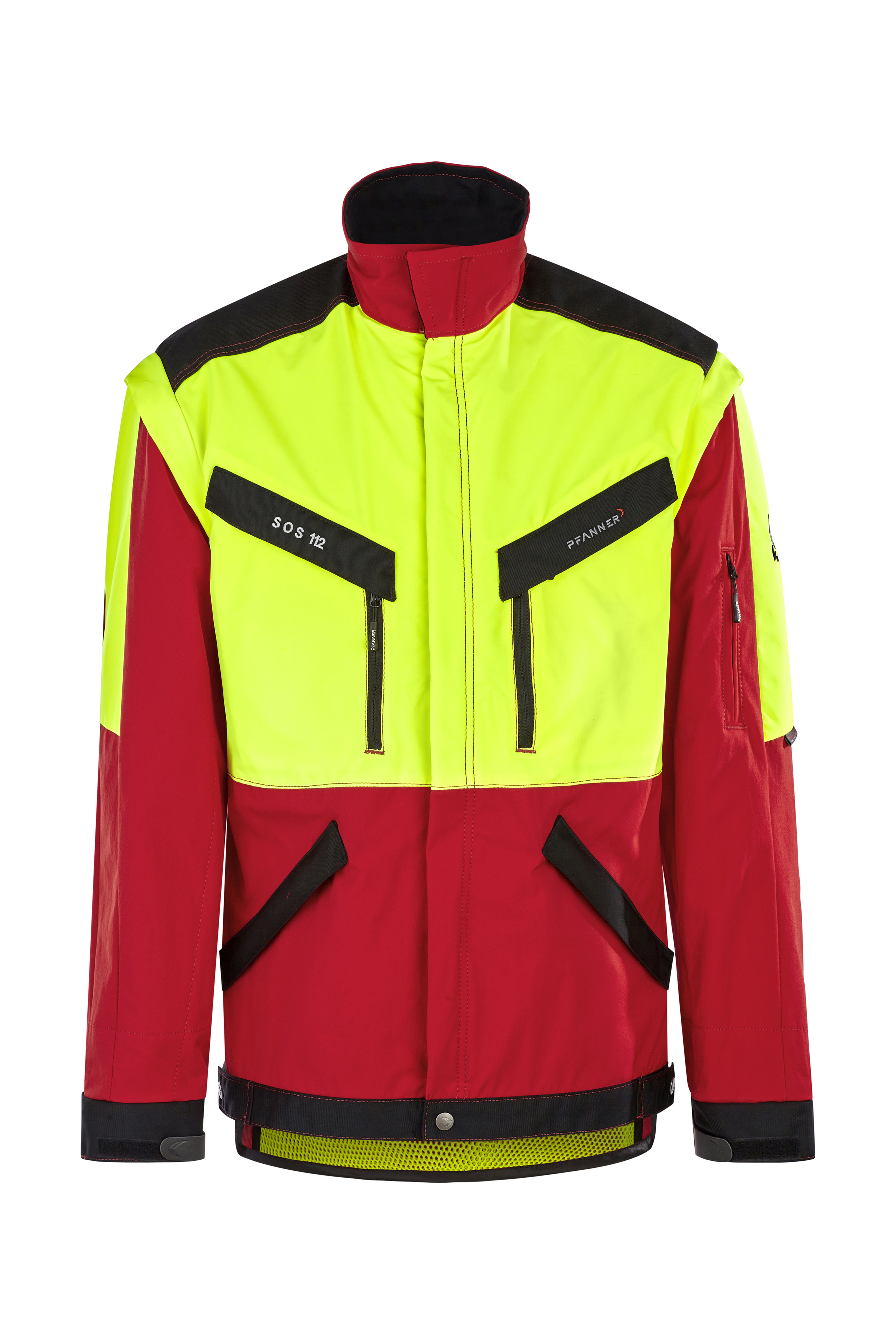 PFANNER Forstjacke KlimaAIR Rot/Neongelb - bei KOX online bestellen | XX71437