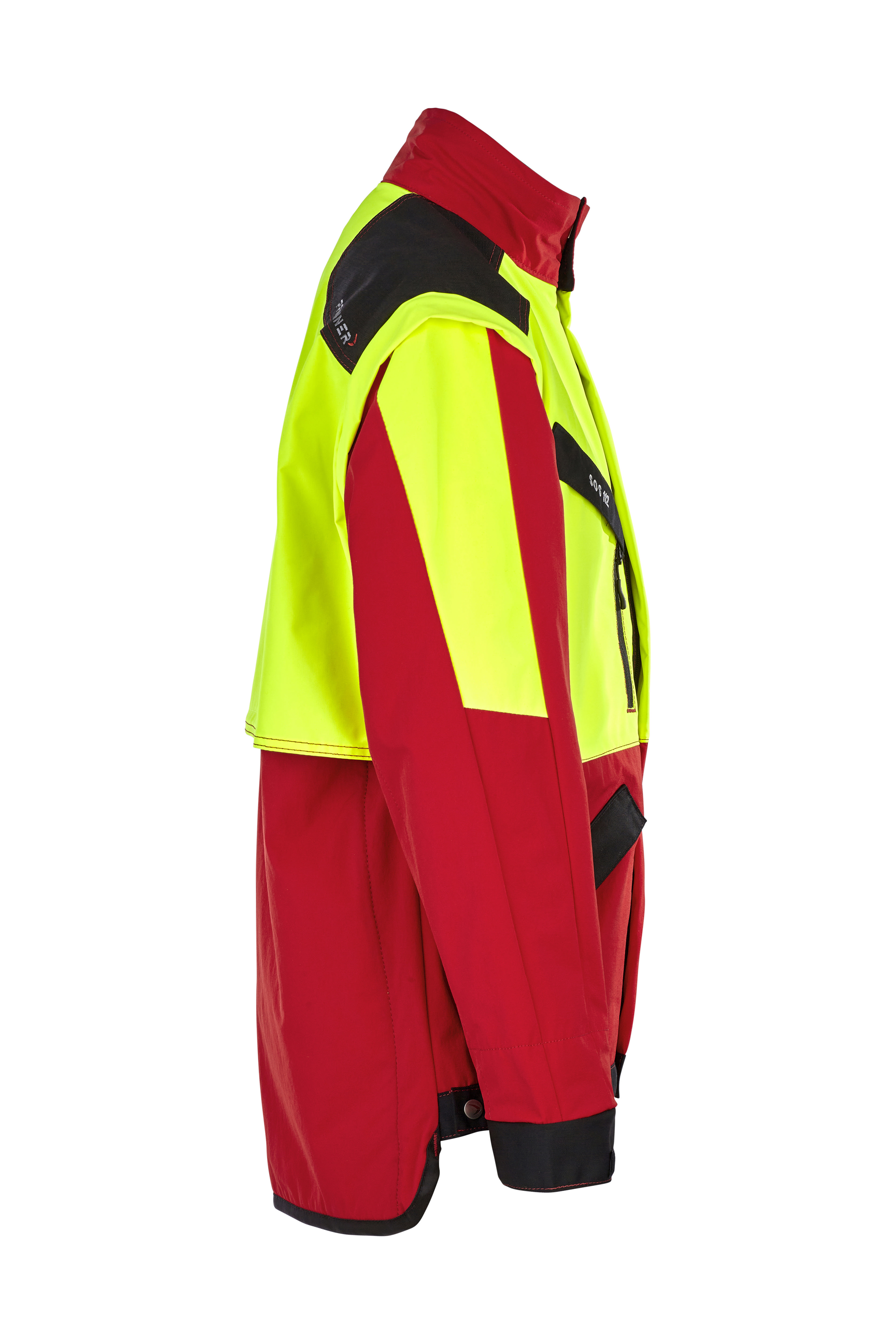 PFANNER Forstjacke KlimaAIR Rot/Neongelb - bei KOX online bestellen | XX71437