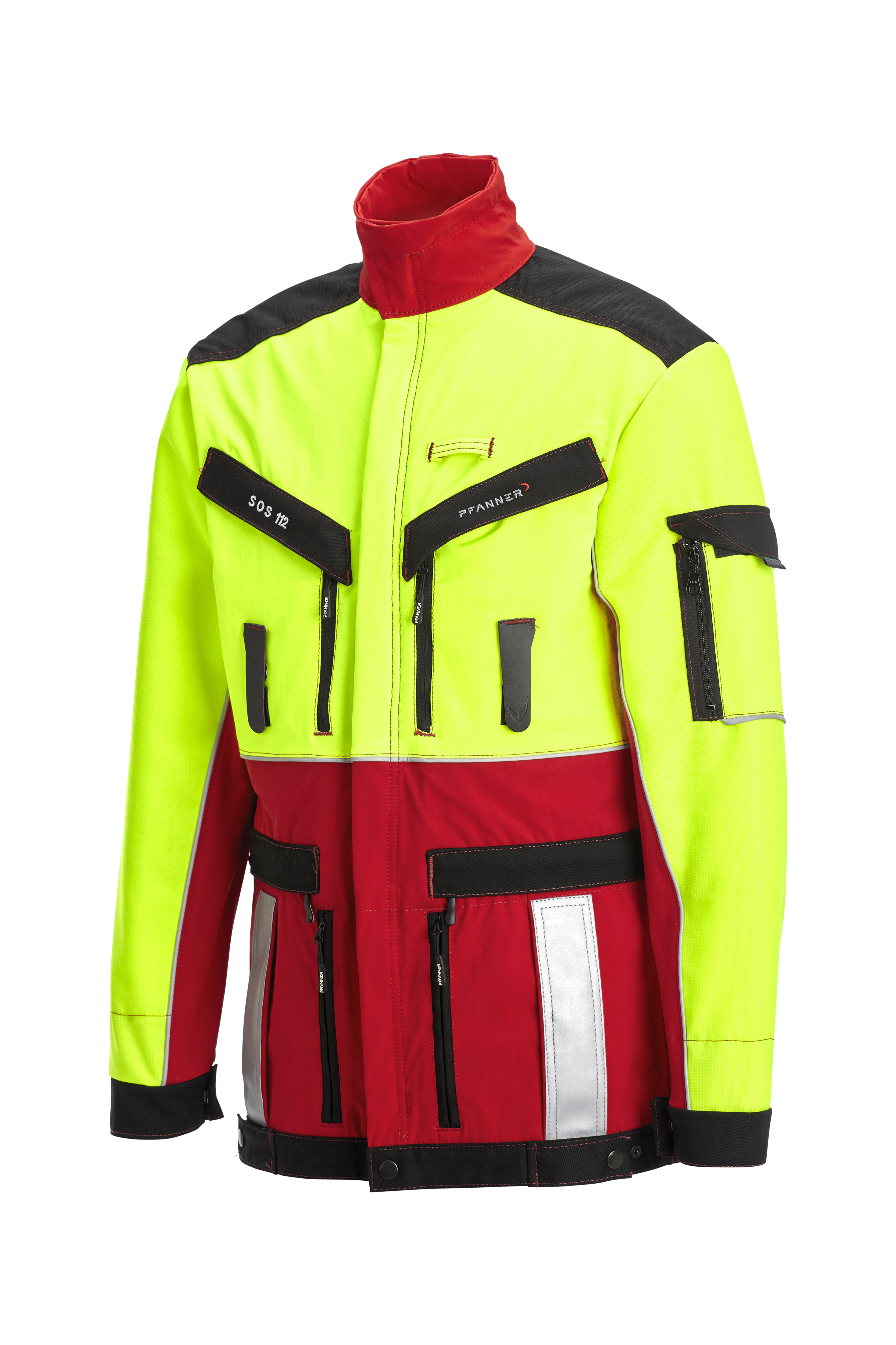PFANNER Nachsuchejacke Gladiator Rot/Neongelb - bei KOX online bestellen | XX71438