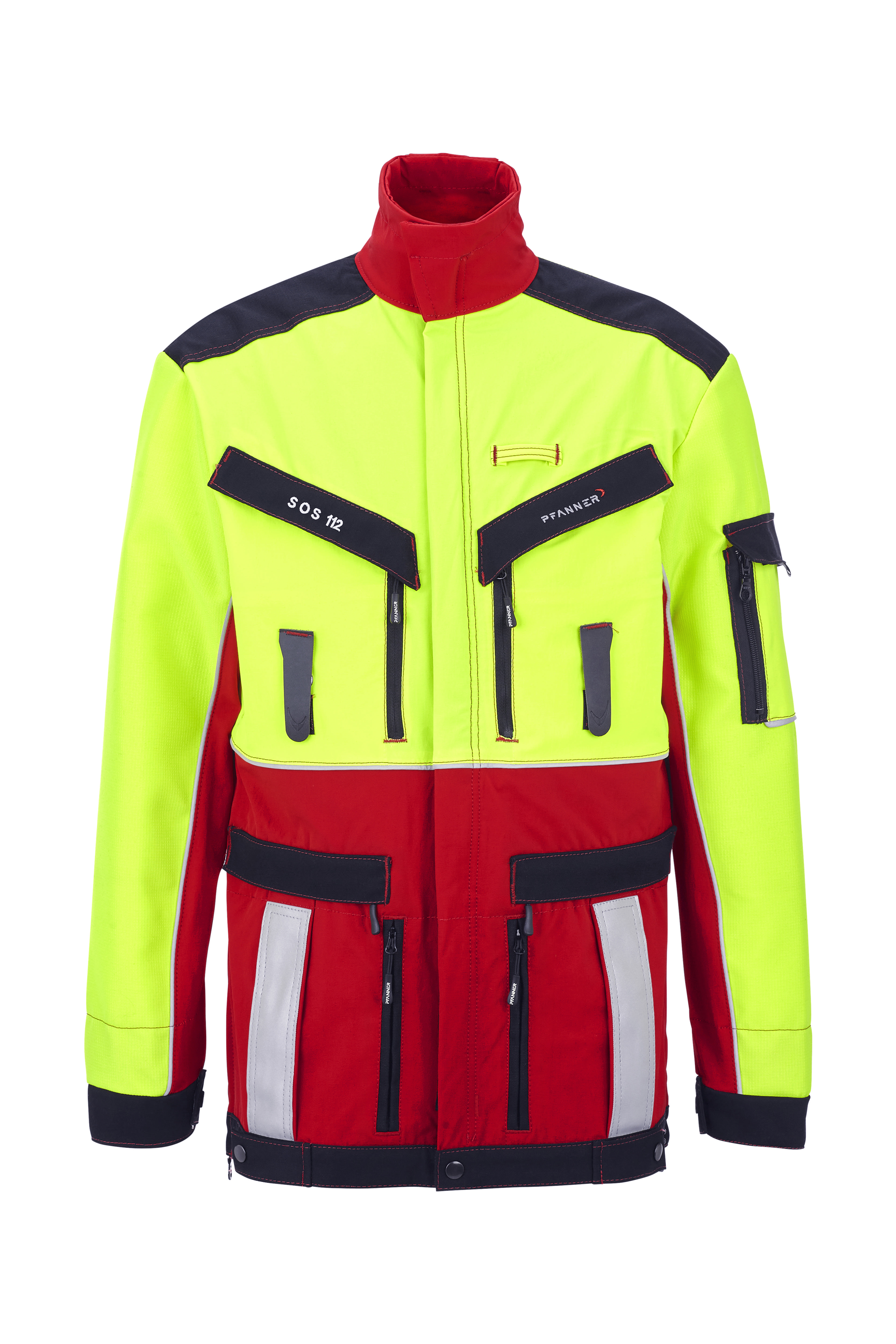 PFANNER Nachsuchejacke Gladiator Rot/Neongelb - bei KOX online bestellen | XX71438