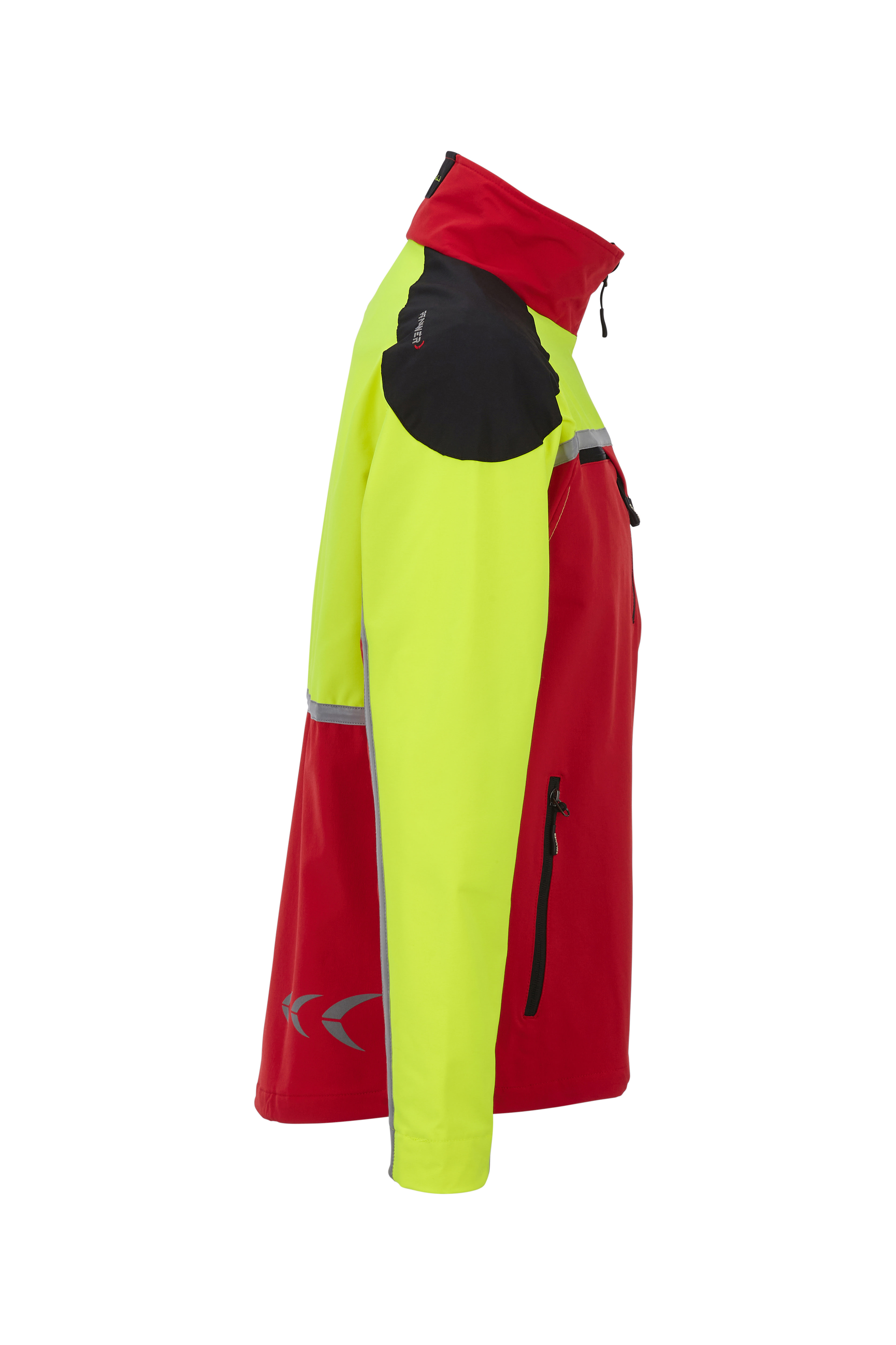 PFANNER Forstjacke Forest Light Rot/Neongelb - bei KOX online bestellen | XX71439