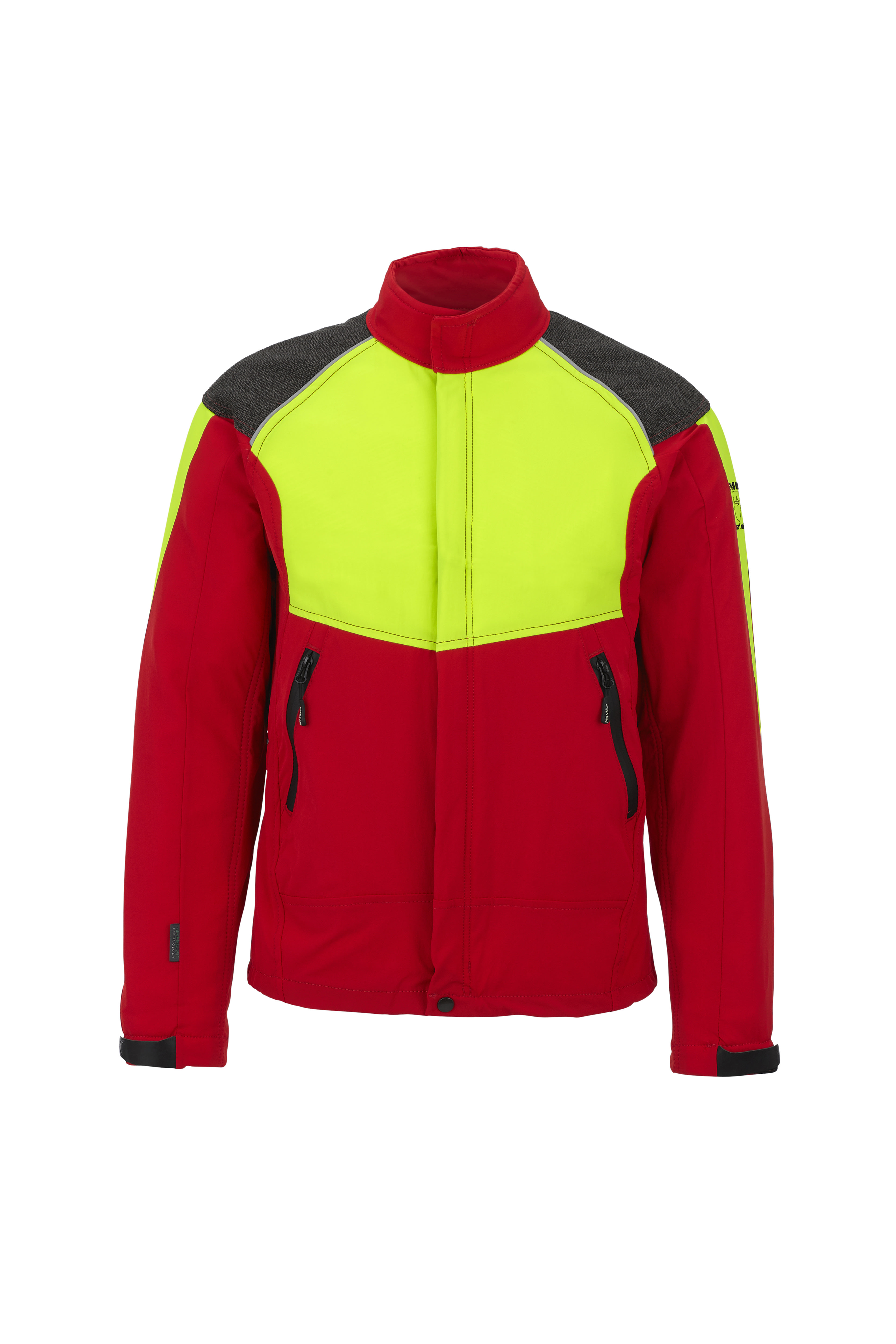 PFANNER Schnittschutzjacke StretchAIR Rot/Neongelb - bei KOX online bestellen | XX71440