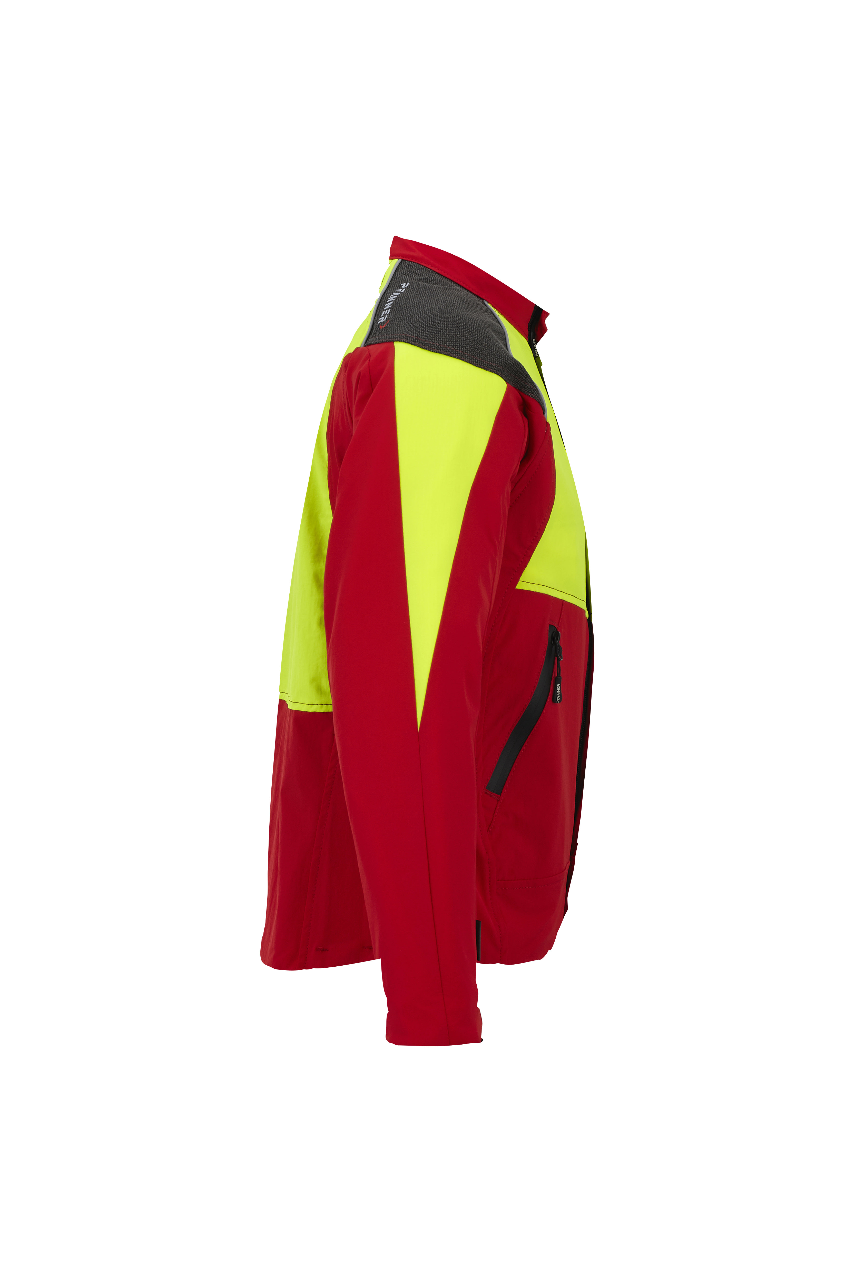 PFANNER Schnittschutzjacke StretchAIR Rot/Neongelb - bei KOX online bestellen | XX71440