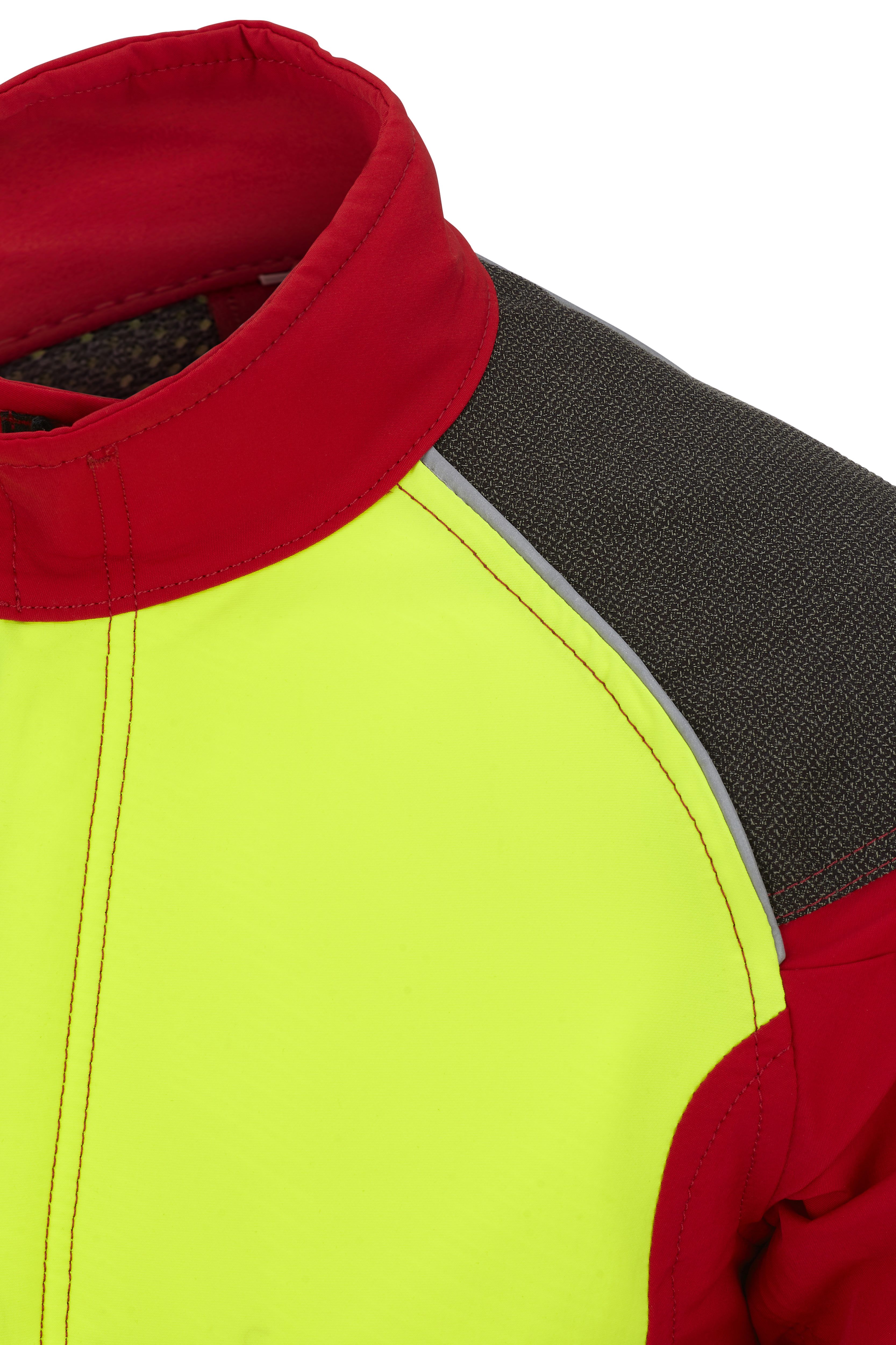PFANNER Schnittschutzjacke StretchAIR Rot/Neongelb - bei KOX online bestellen | XX71440