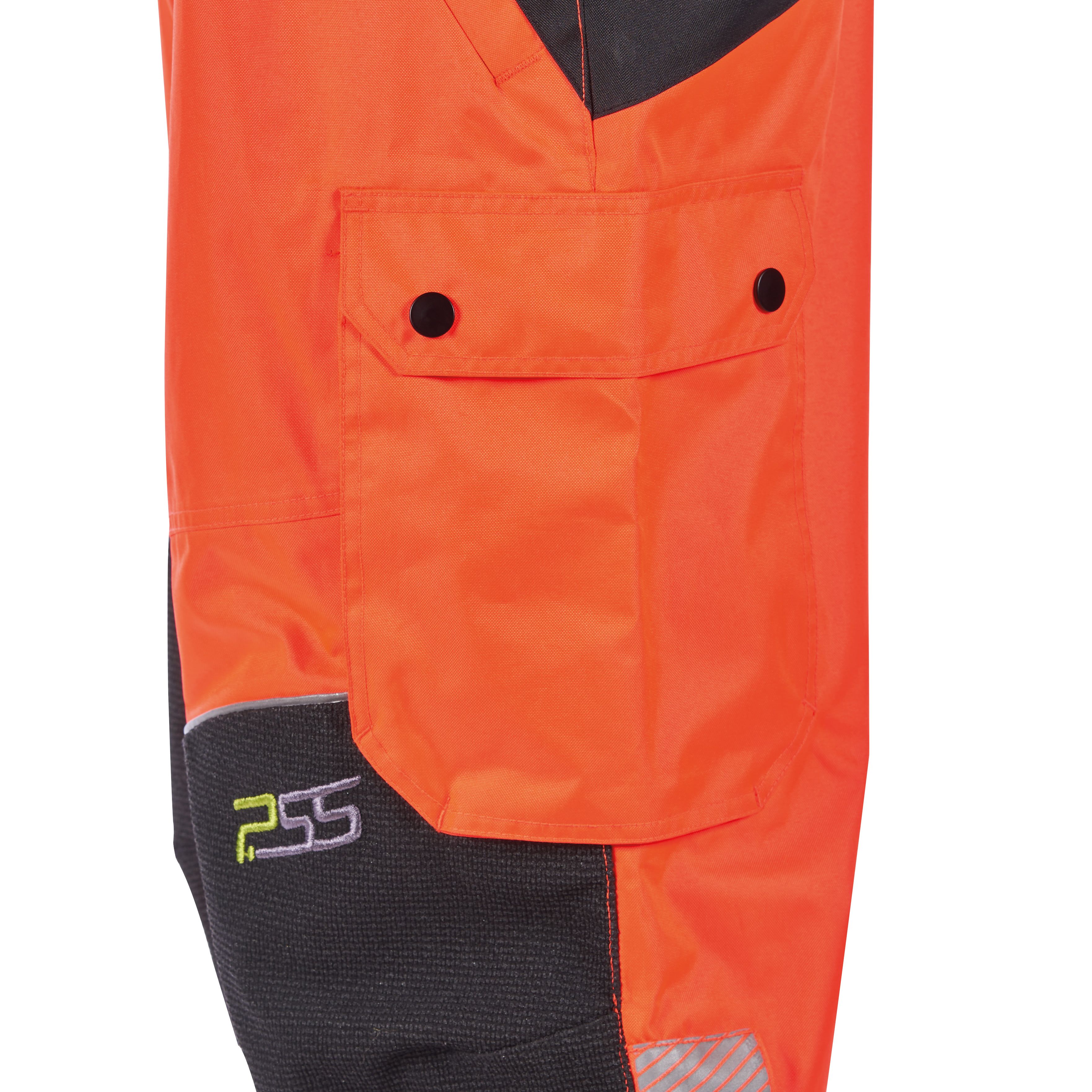 PSS Regenhose / Regenberziehhose X-treme Rain EN 20471 Orange/Schwarz - bei KOX online bestellen | XX72210