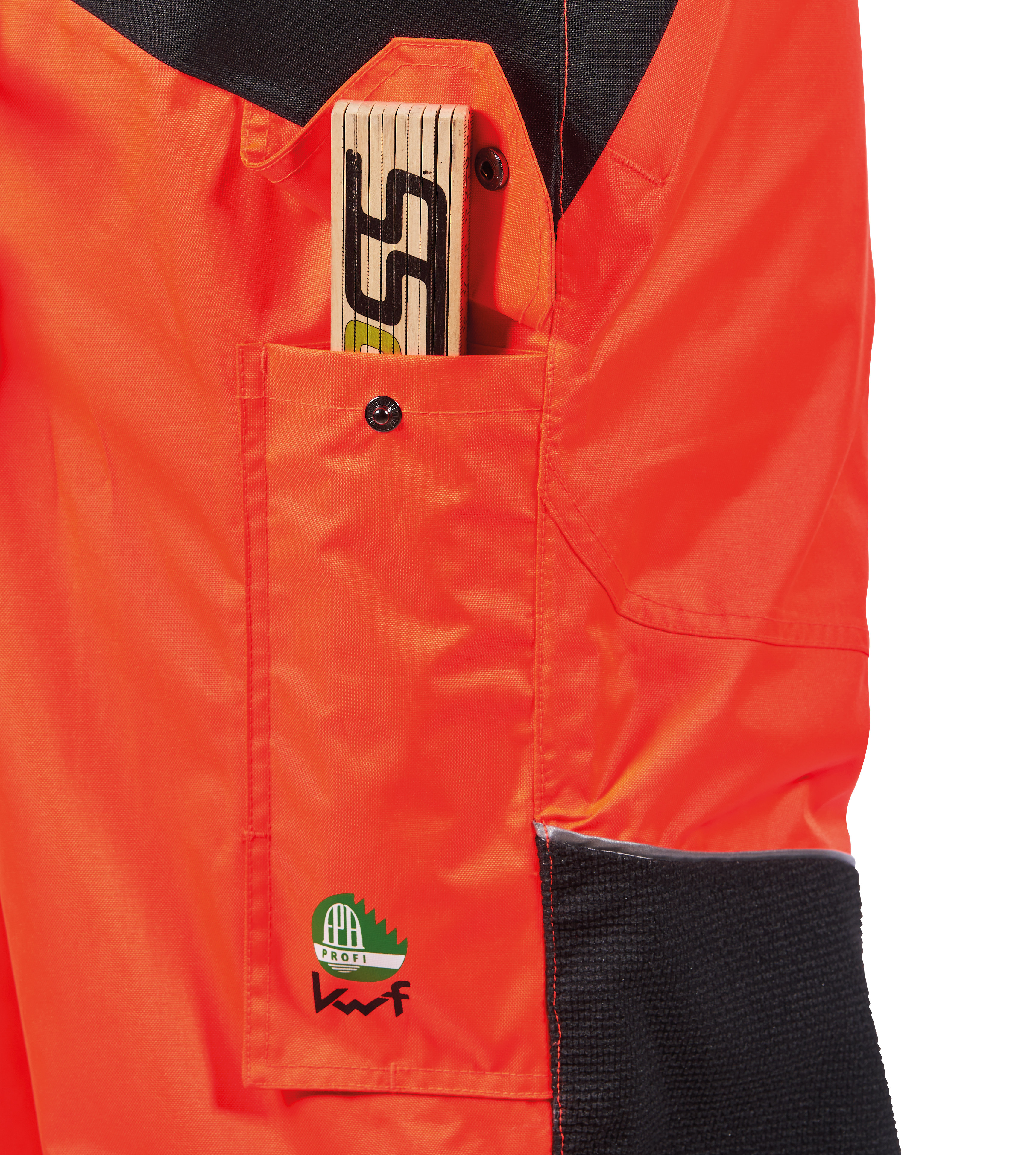 PSS Regenhose / Regenberziehhose X-treme Rain EN 20471 Orange/Schwarz - bei KOX online bestellen | XX72210