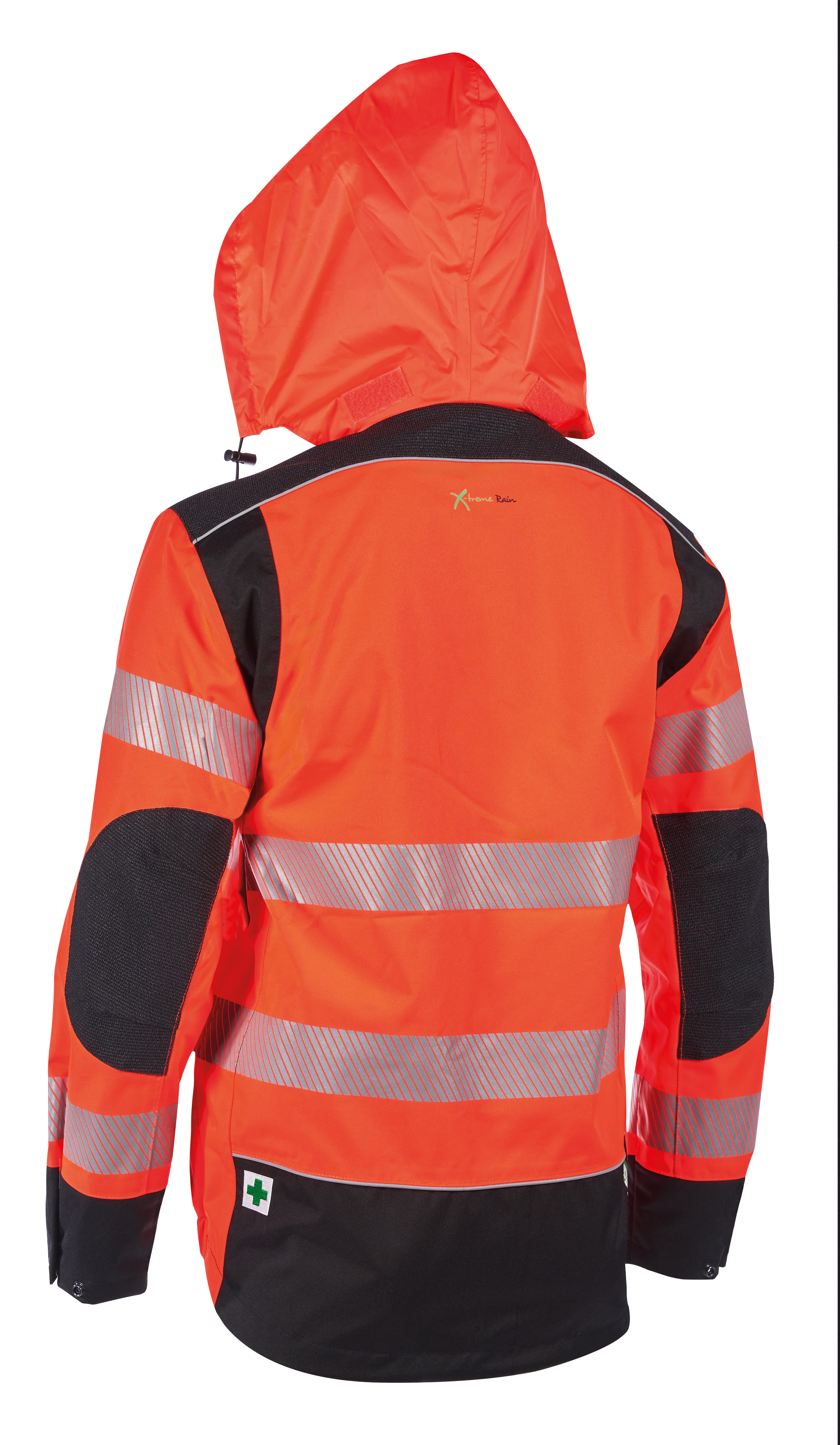 PSS Regenjacke X-treme Rain EN 20471 Orange/Schwarz - bei KOX online bestellen | XX72413