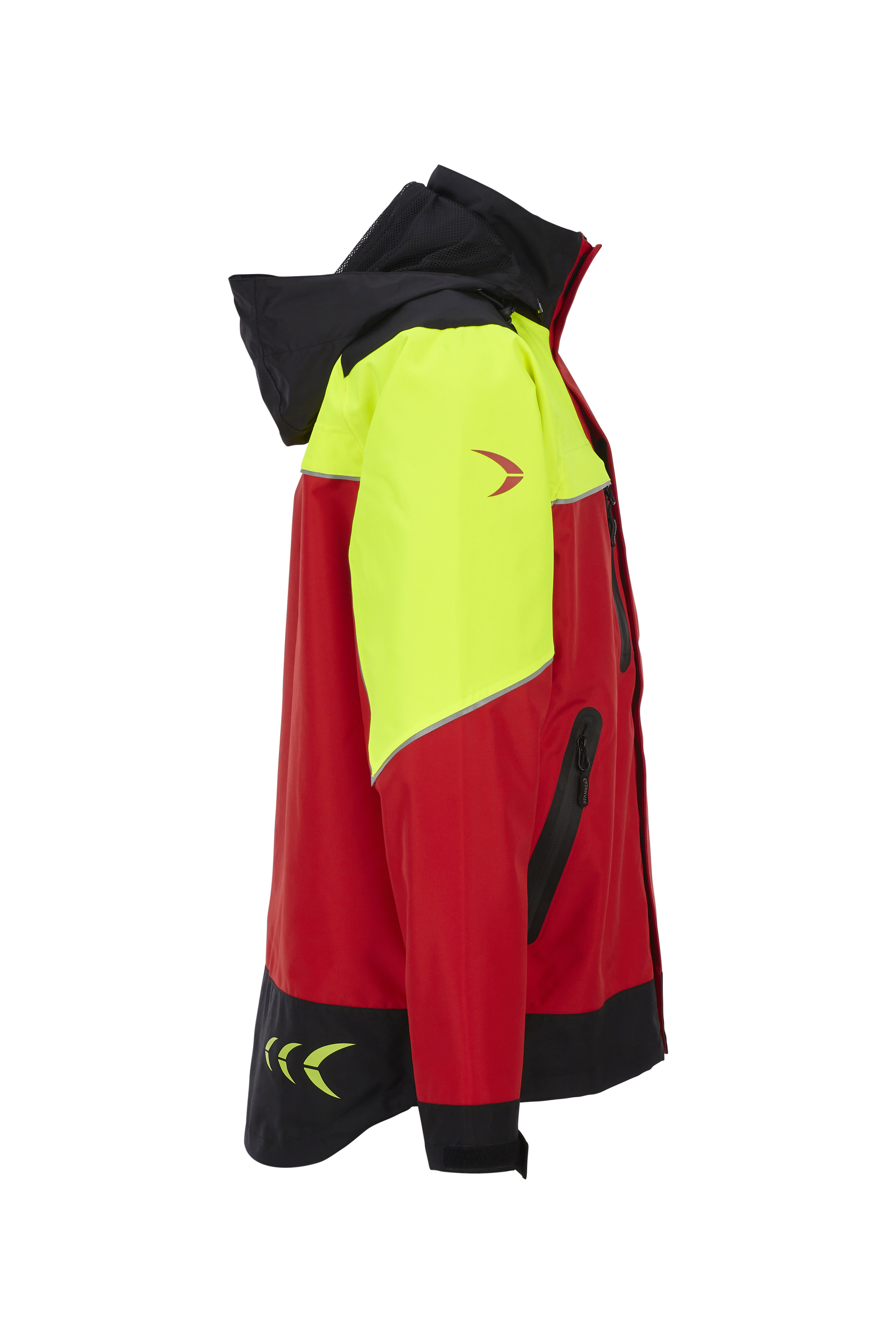 PFANNER Regenjacke Nanoshield HiVis Rot/Neongelb - bei KOX online bestellen | XX72414