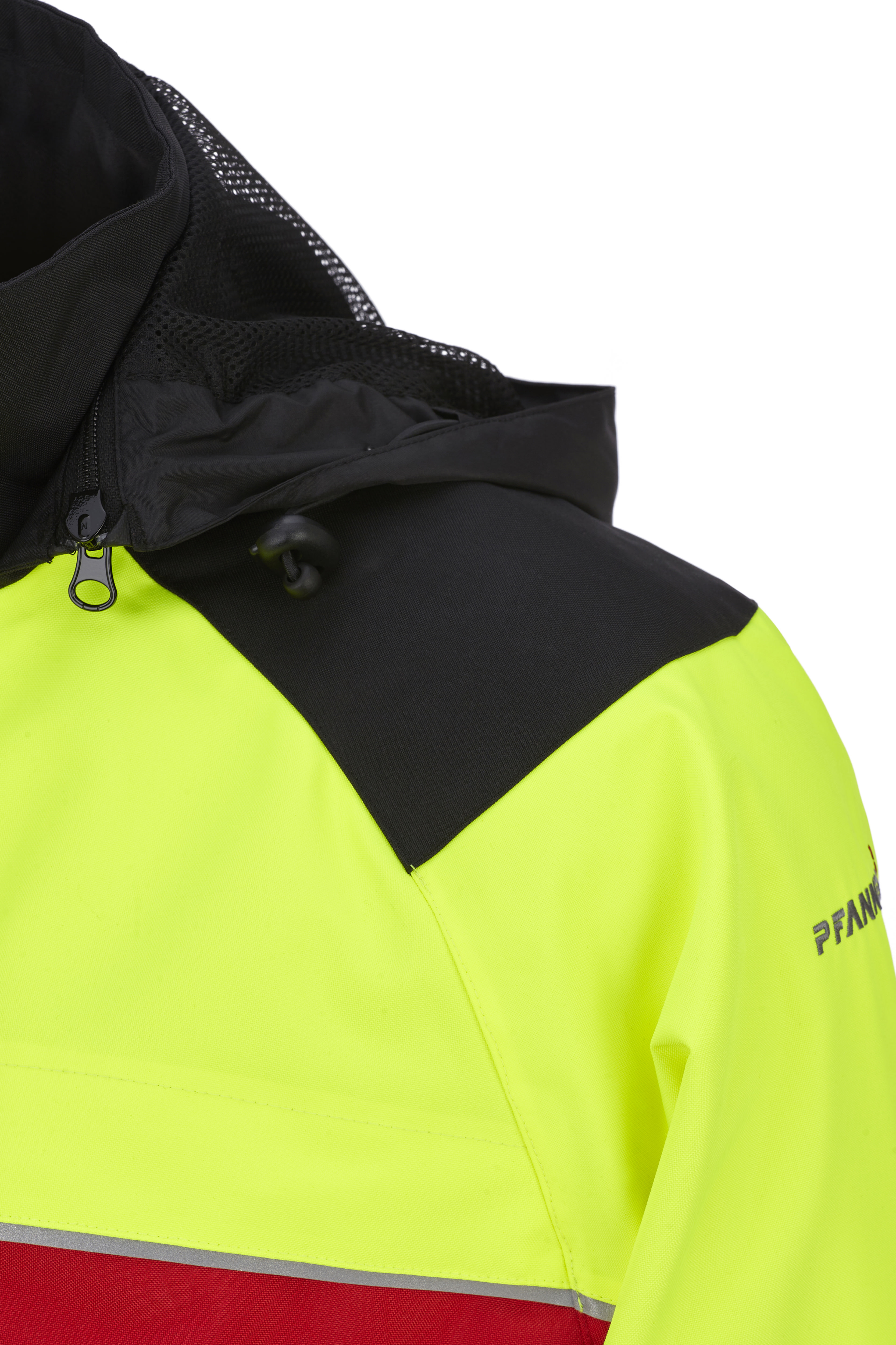 PFANNER Regenjacke Nanoshield HiVis Rot/Neongelb - bei KOX online bestellen | XX72414