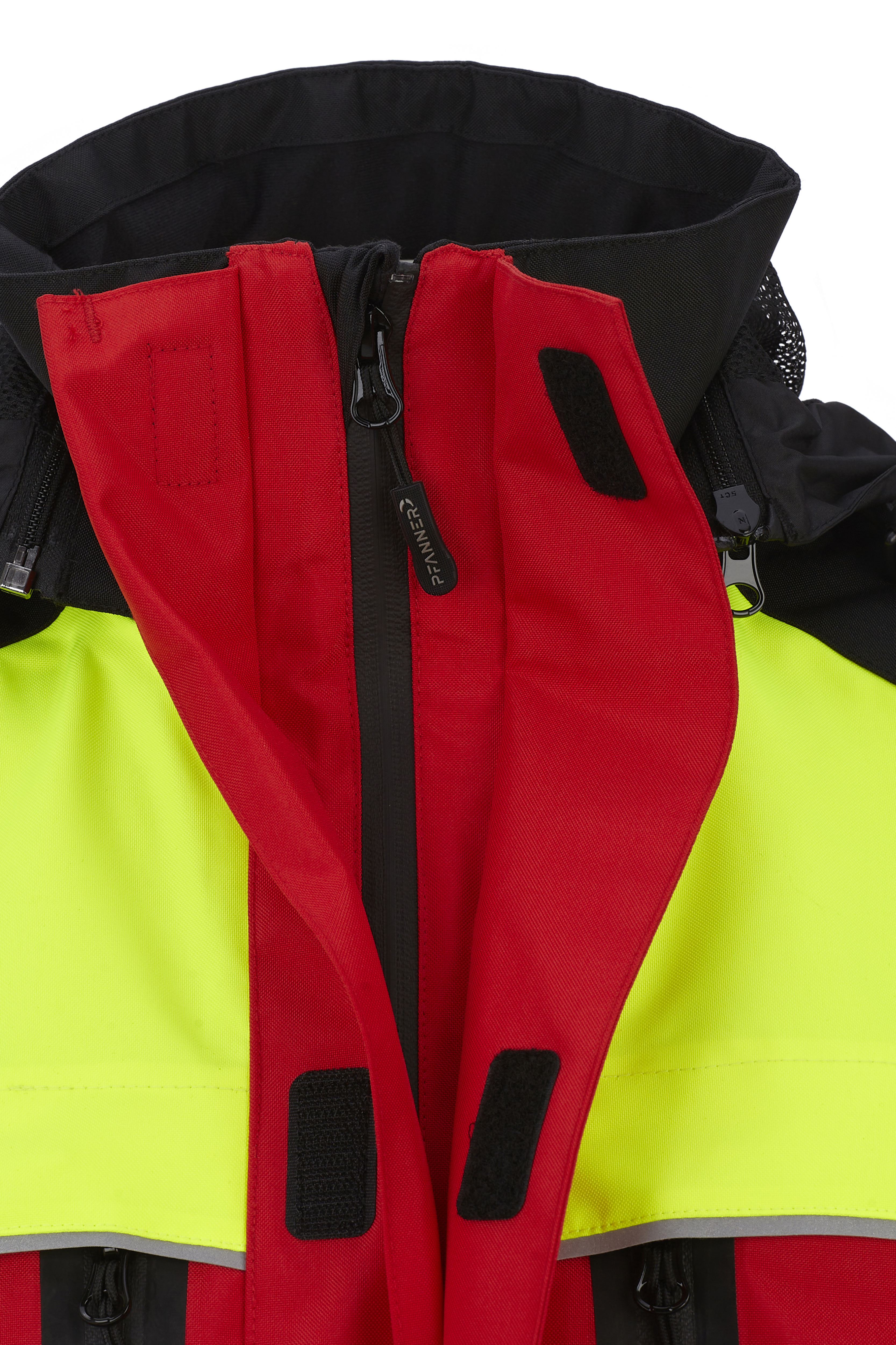 PFANNER Regenjacke Nanoshield HiVis Rot/Neongelb - bei KOX online bestellen | XX72414