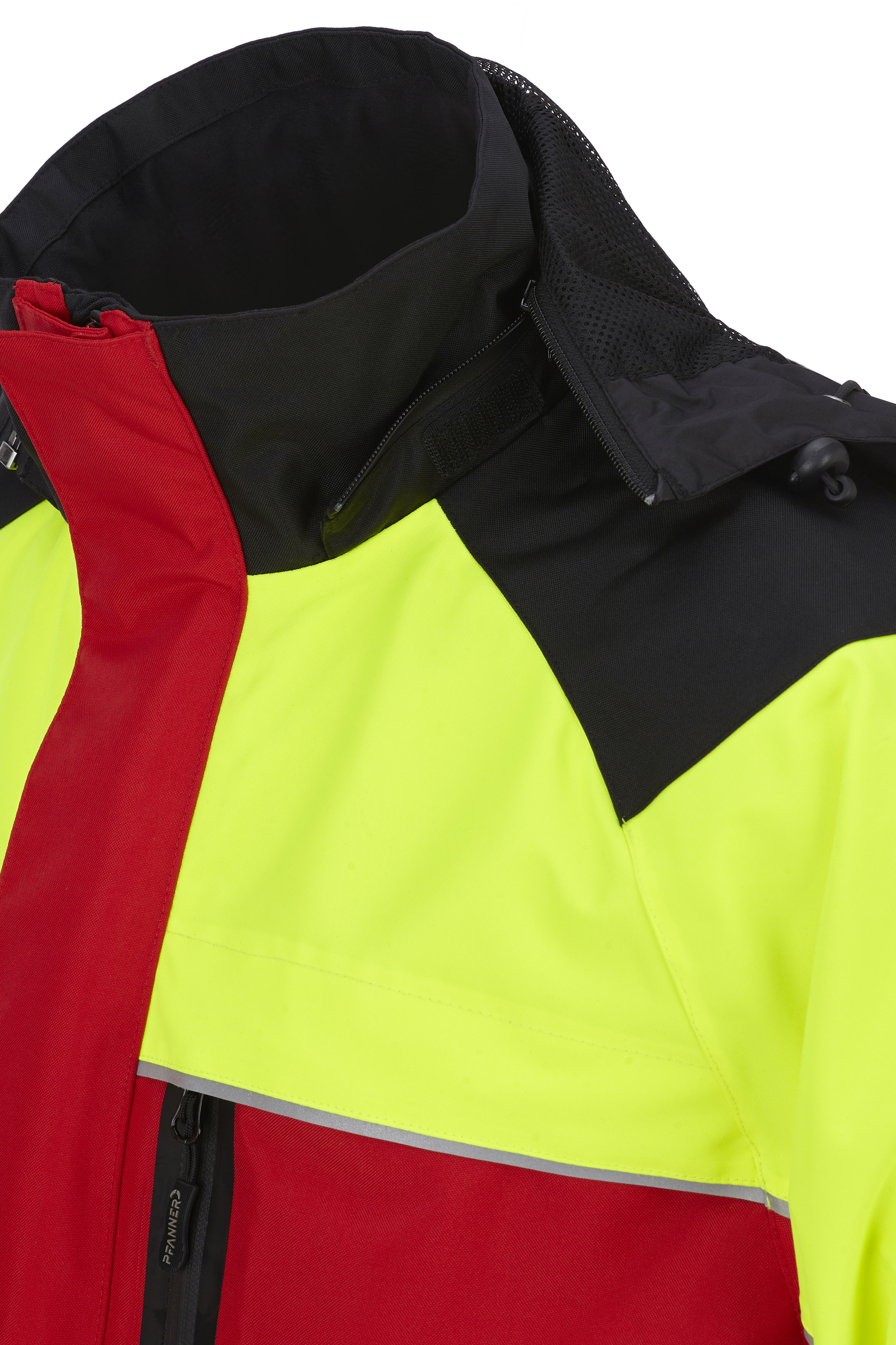 PFANNER Regenjacke Nanoshield HiVis Rot/Neongelb - bei KOX online bestellen | XX72414