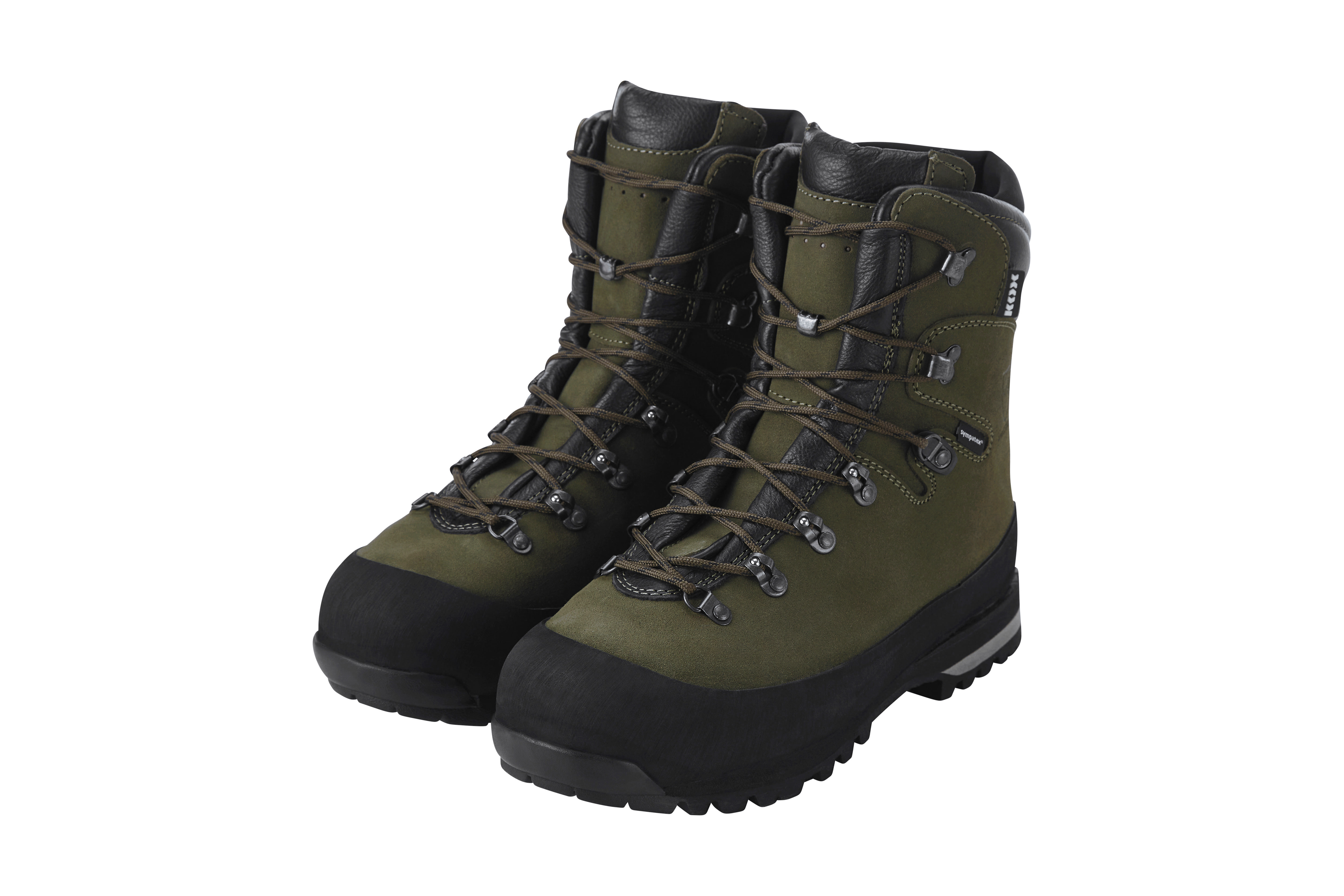 Bottes anti-coupures KOX TRE Vert olive - commander en ligne chez KOX | XX73132