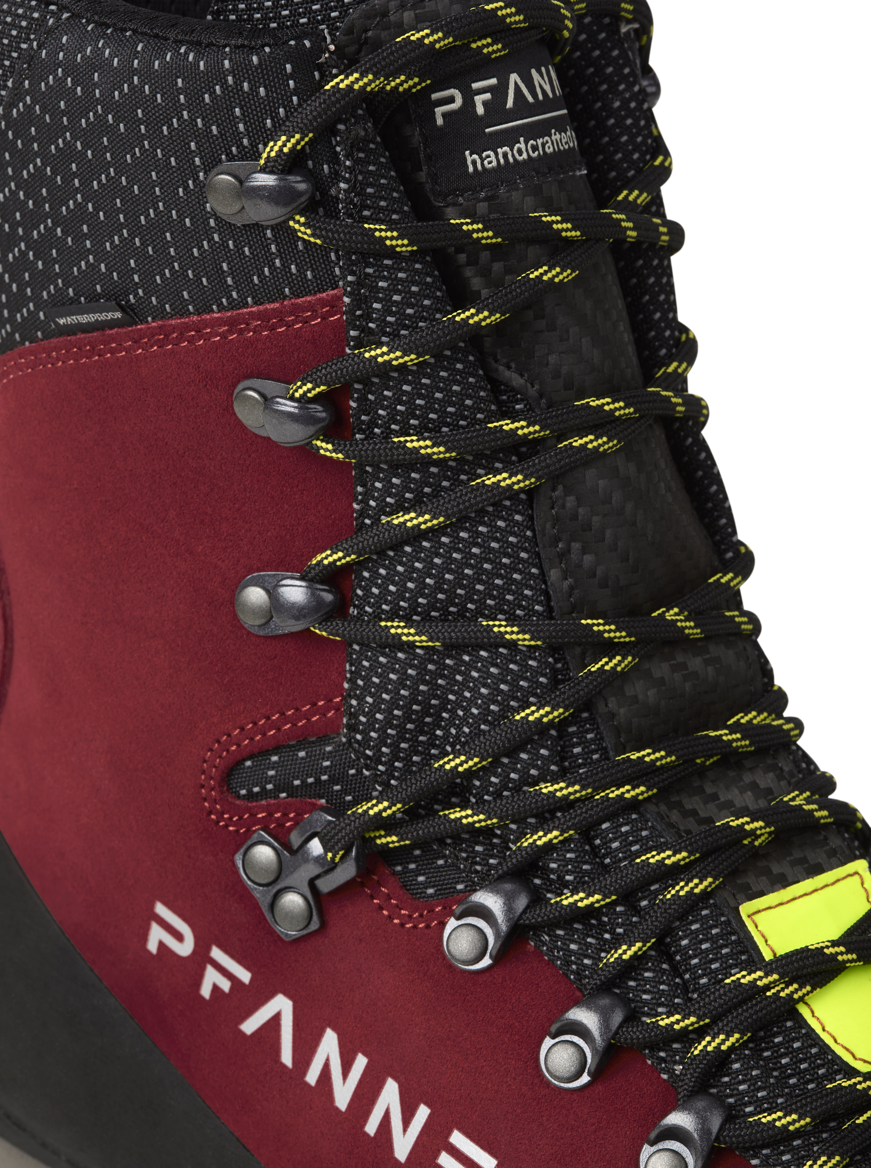PFANNER Schnittschutzstiefel Nanoshield Silvretta Schwarz/Rot - bei KOX online bestellen | XX73144